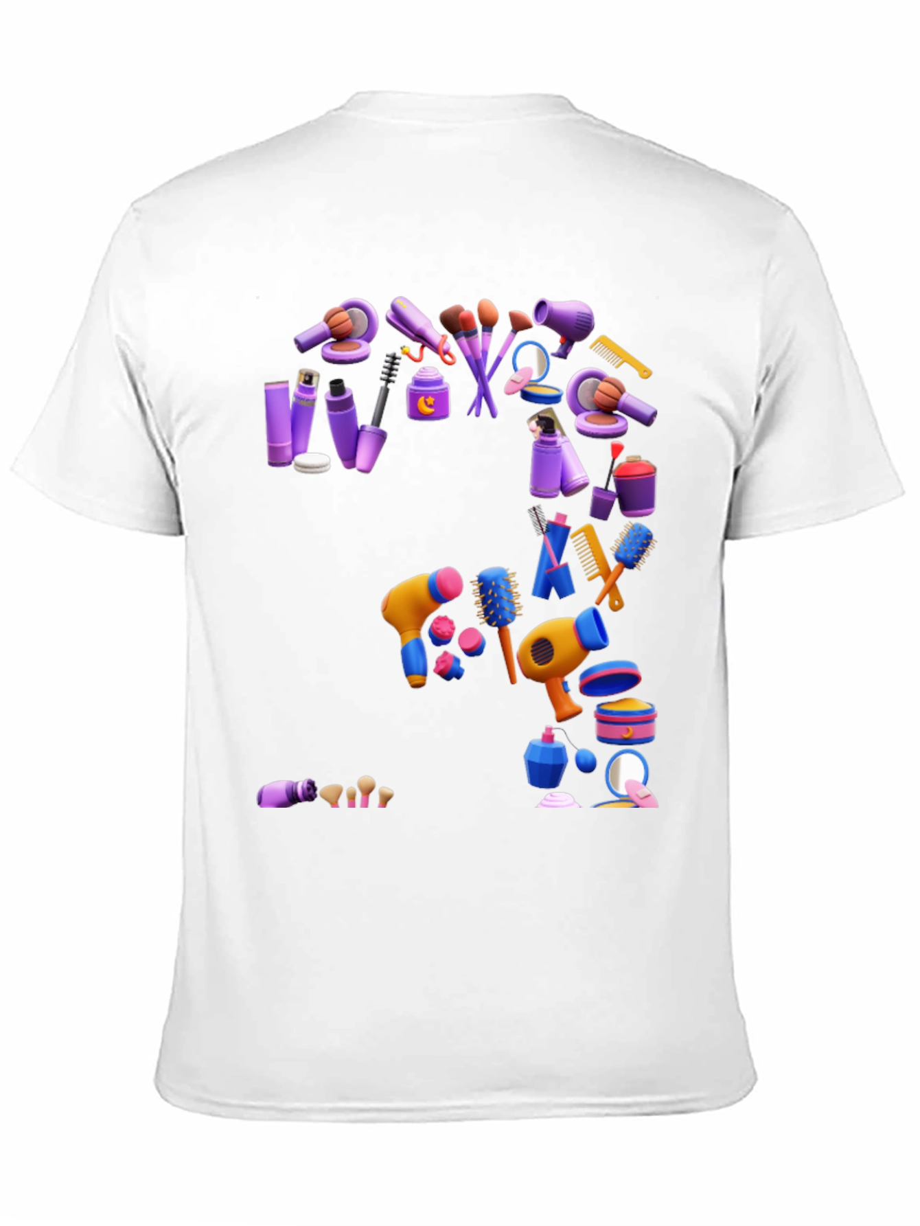 Makeup Tools Graphic T-Shirt