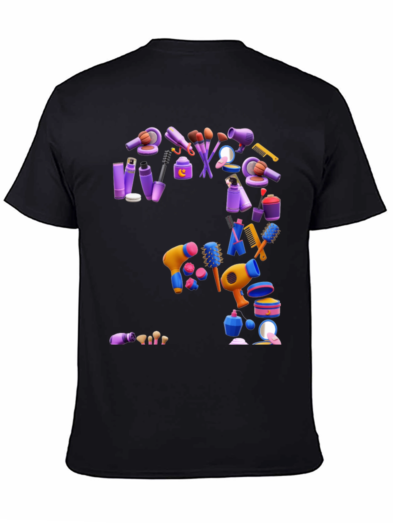 Makeup Tools Graphic T-Shirt