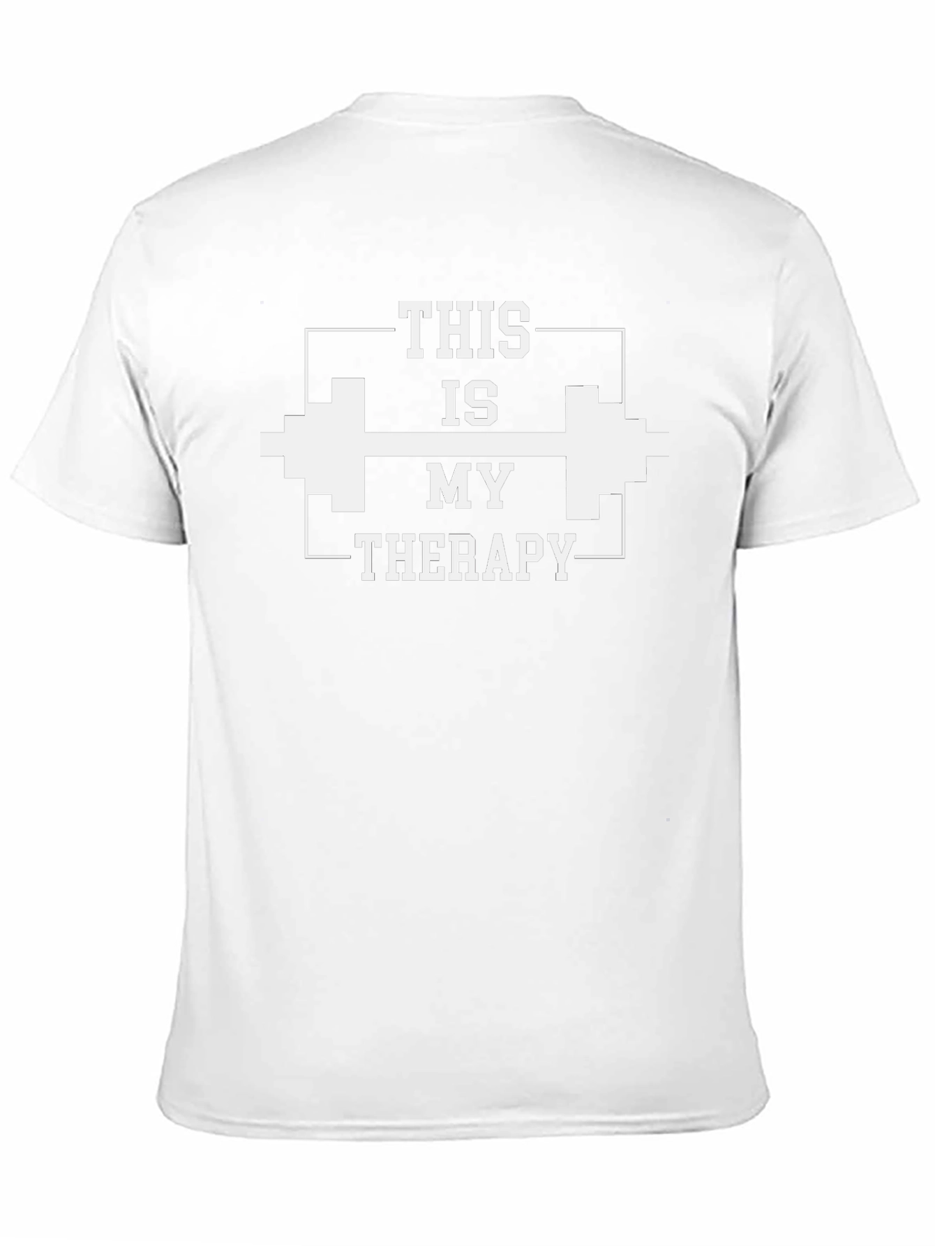 Workout Therapy T-Shirt: Weightlifting Gym Motivation Tee
