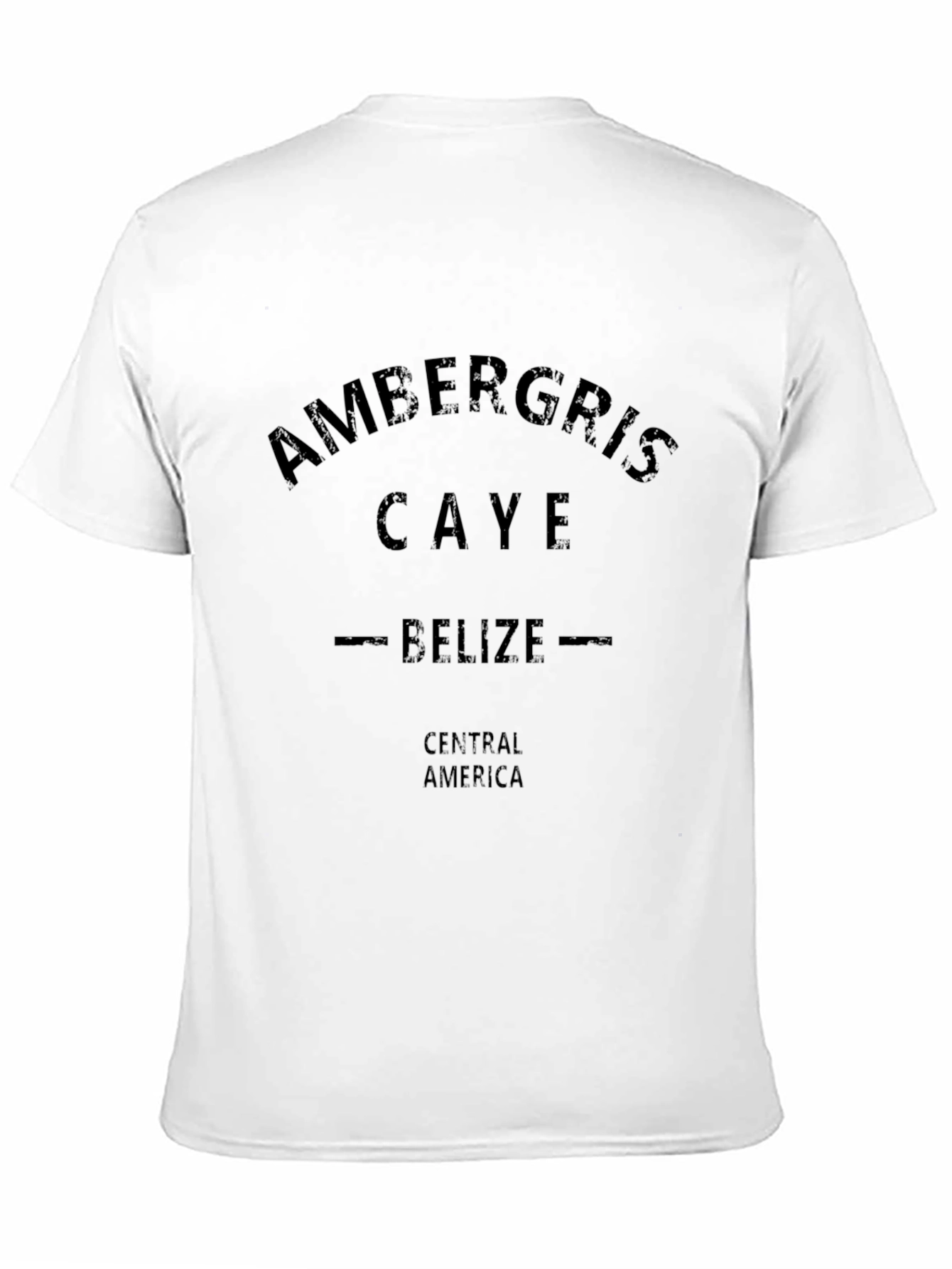 Ambergris Caye Belize Tee - Central America Black T-Shirt