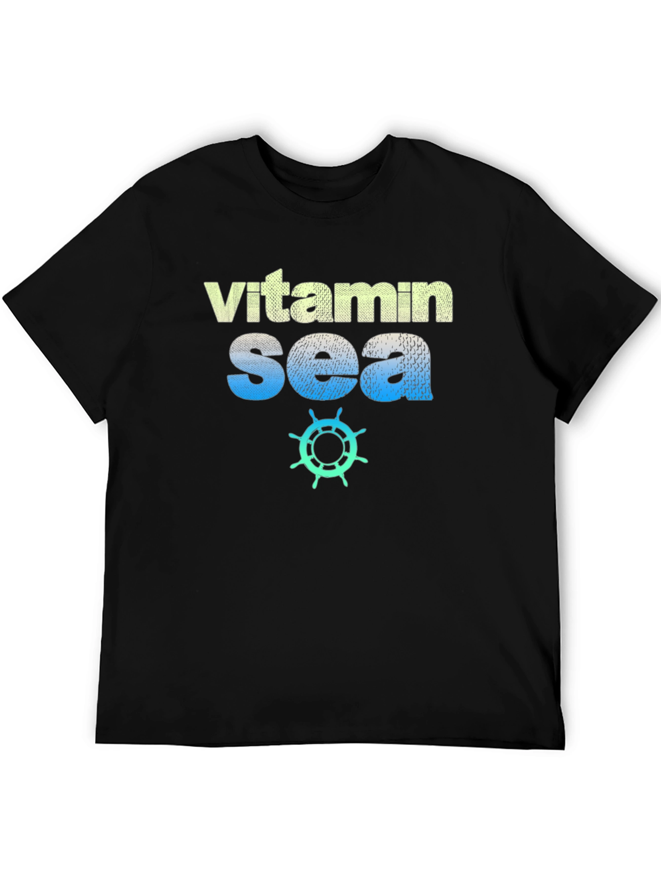 Vitamin Sea Black Graphic Tee