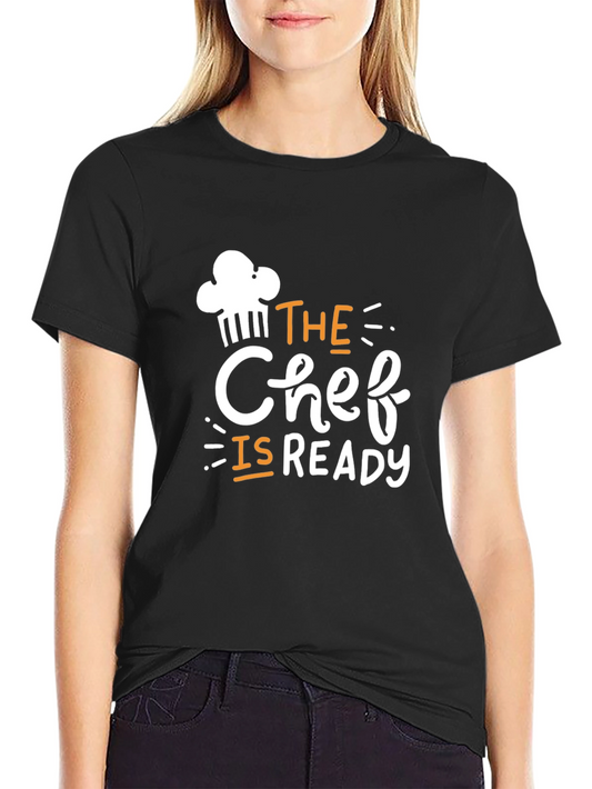 Chef Is Ready Graphic T-Shirt