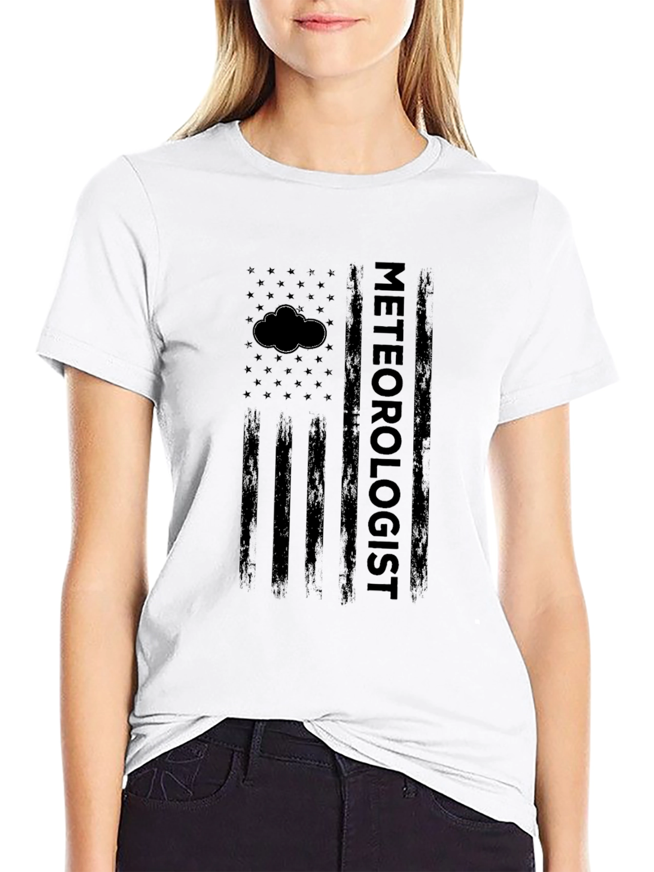 Meteorologist Flag Graphic T-Shirt