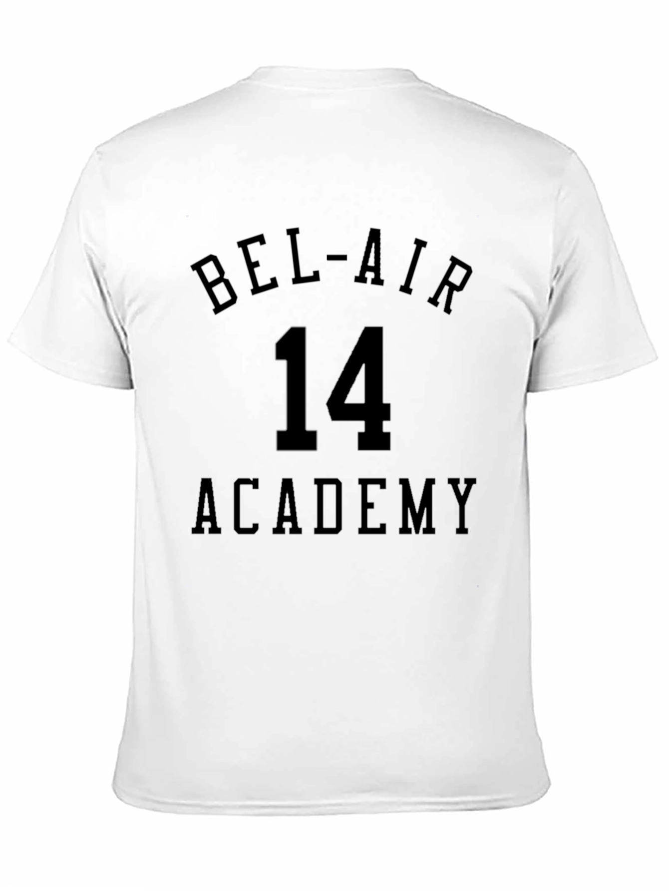 Bel-Air Academy #14 Black T-Shirt