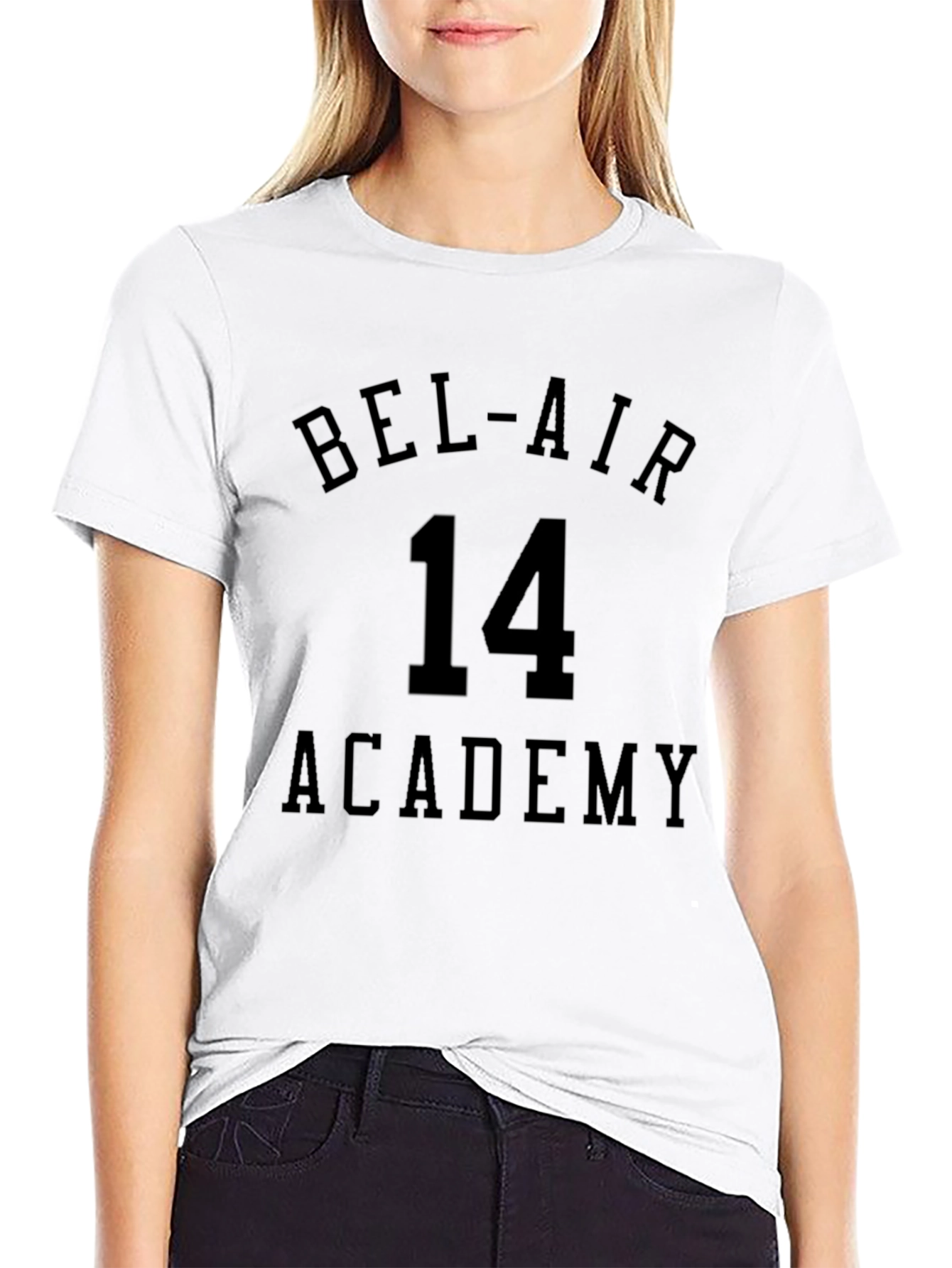 Bel-Air Academy #14 Black T-Shirt