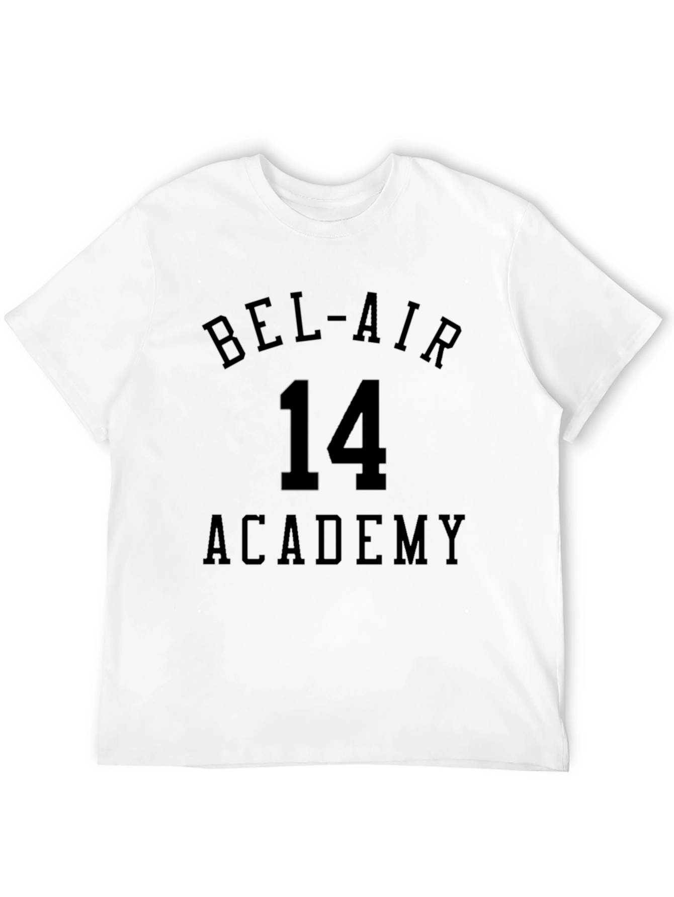 Bel-Air Academy #14 Black T-Shirt