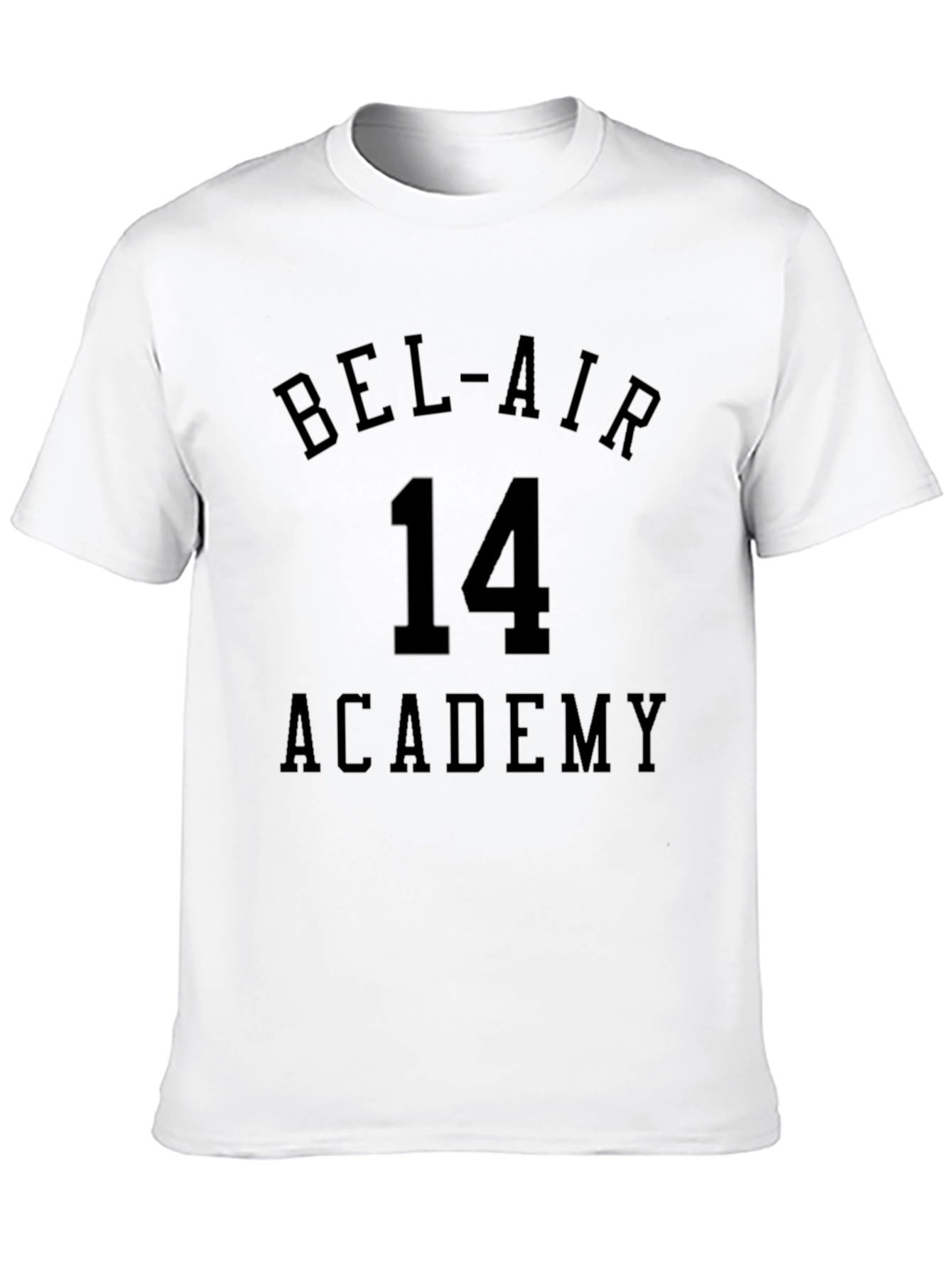 Bel-Air Academy #14 Black T-Shirt