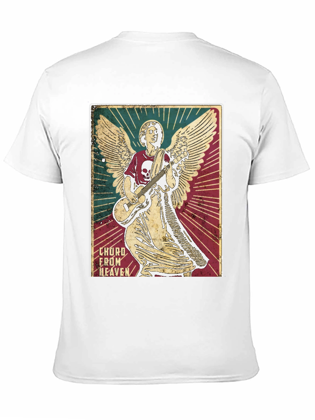 Chord From Heaven T-Shirt Angel Guitarist