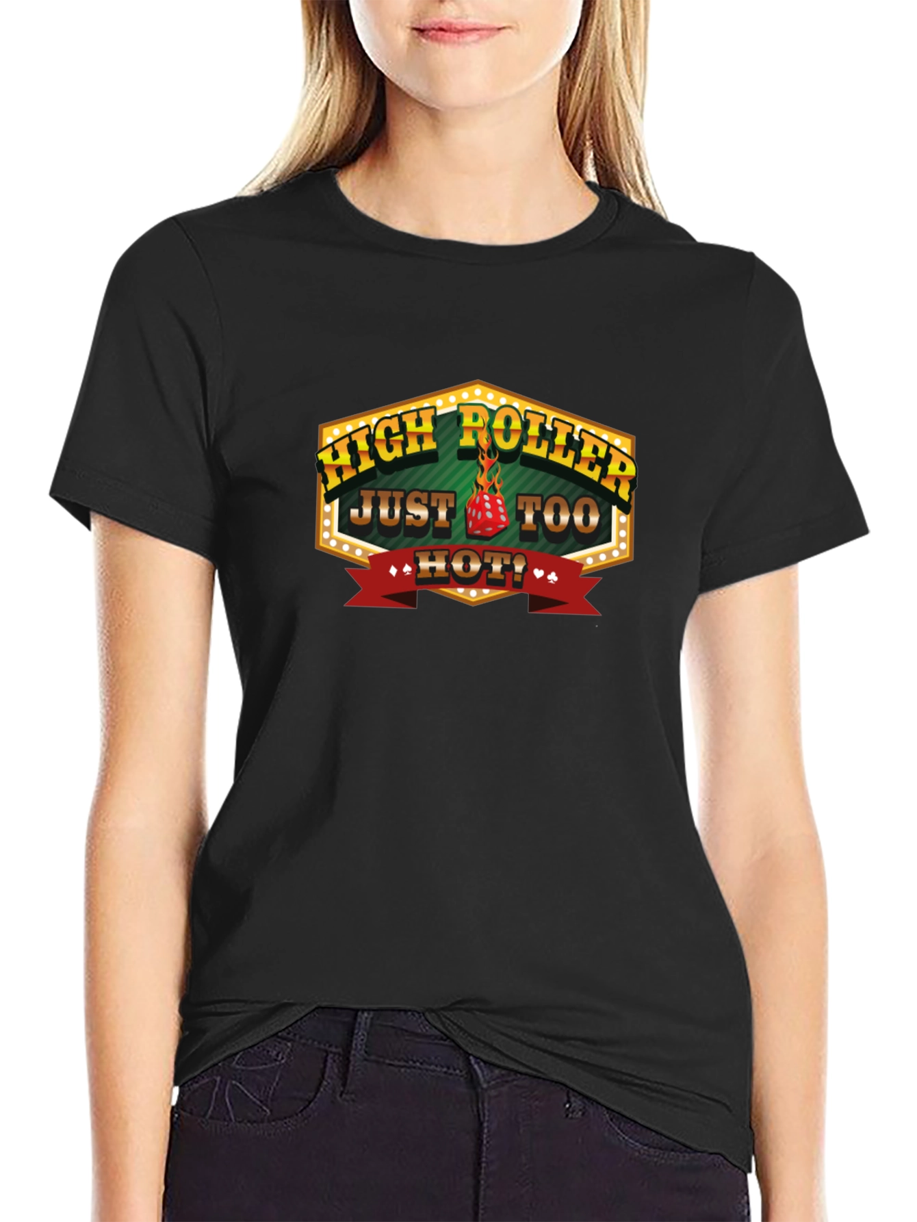High Roller Hot Dice Graphic T-Shirt