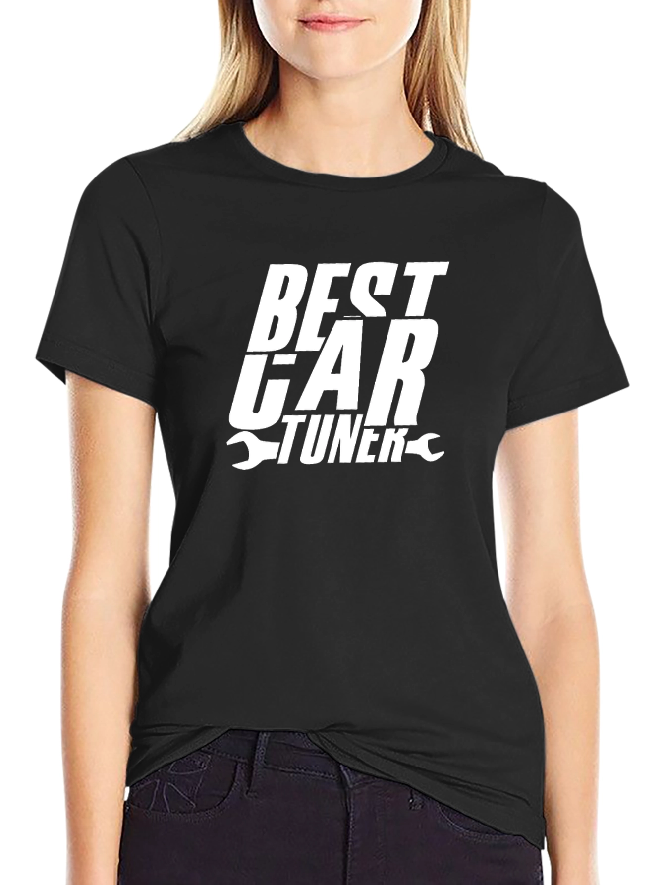 Best Car Tuner Graphic T-Shirt - Black