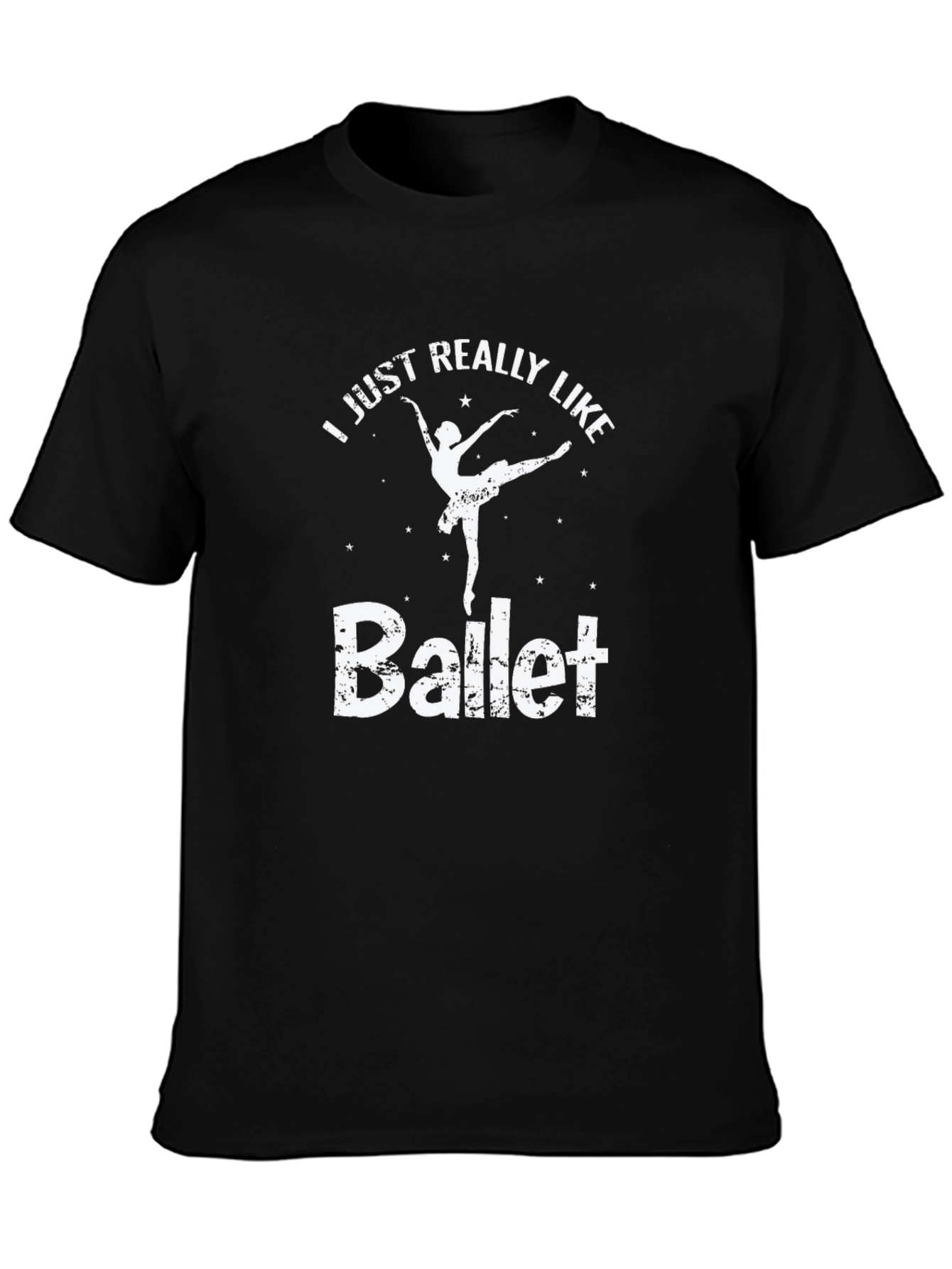 Ballet Lovers Graphic T-Shirt - Black