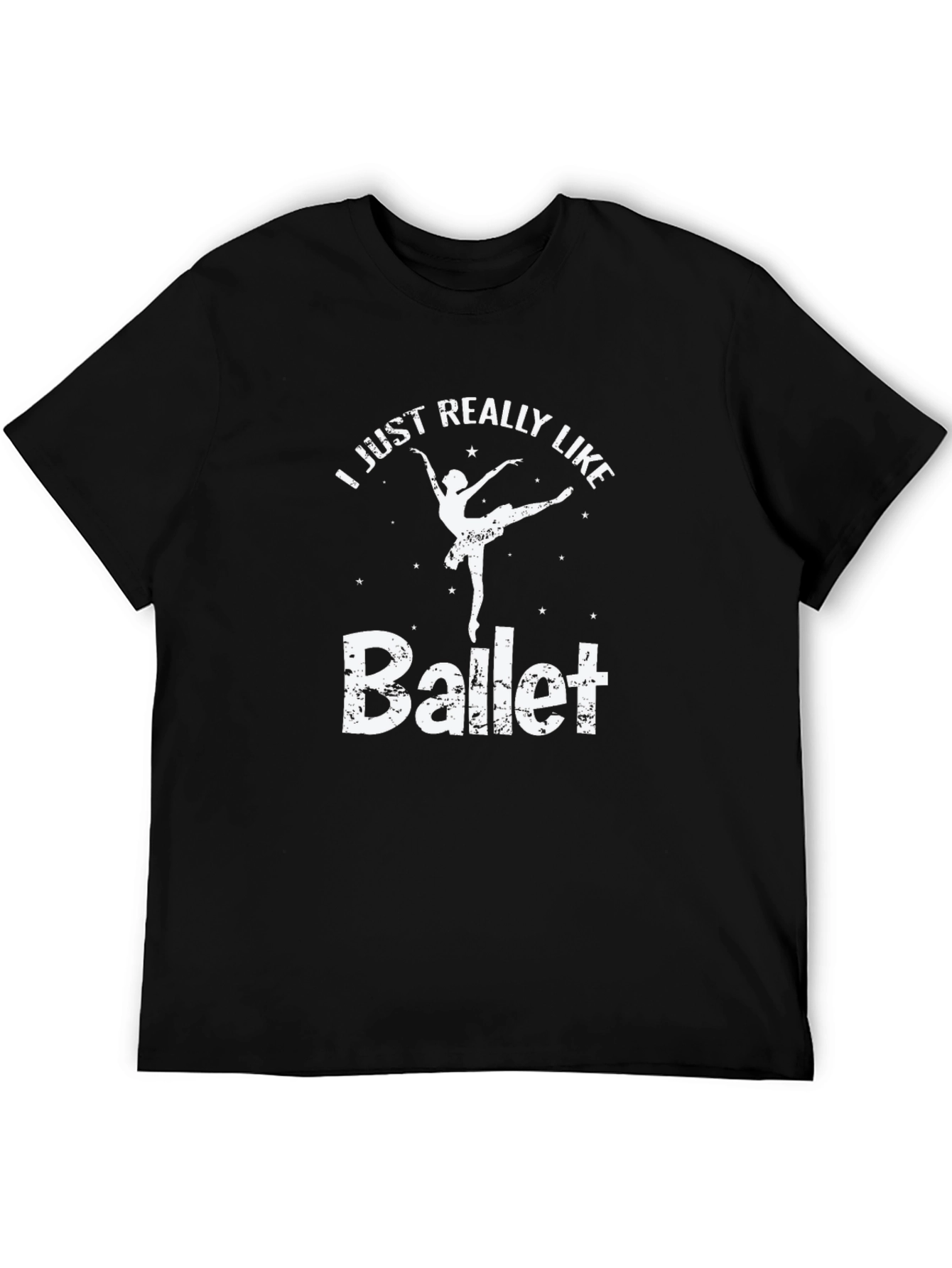 Ballet Lovers Graphic T-Shirt - Black