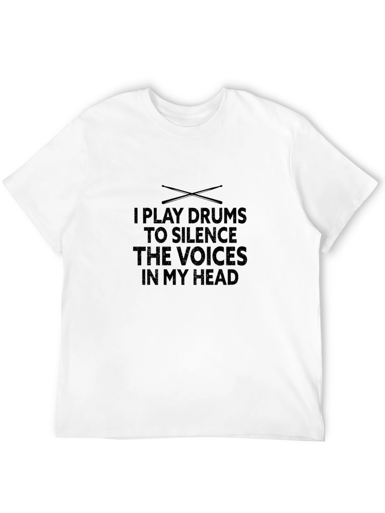 Drummer T-Shirt: Silence The Voices