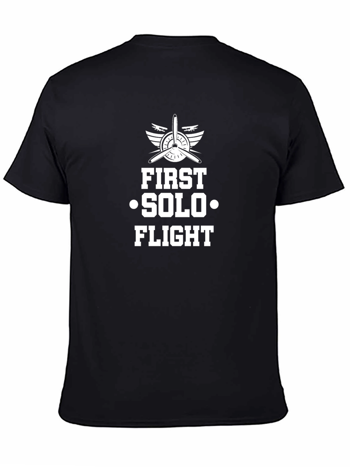 First Solo Flight T-Shirt - Aviation Gift