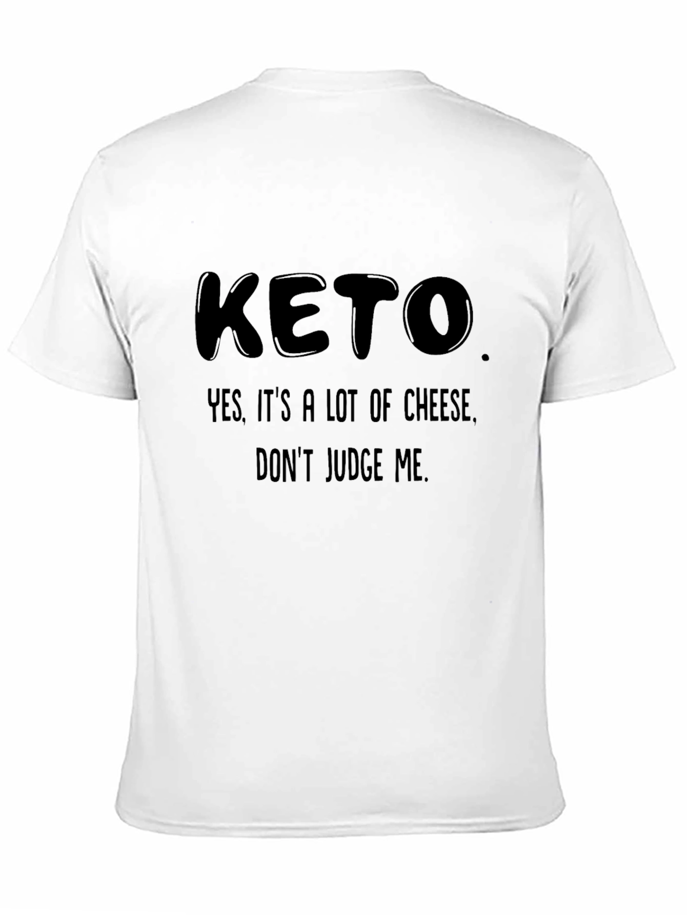 Keto Cheese Humor Graphic Tee