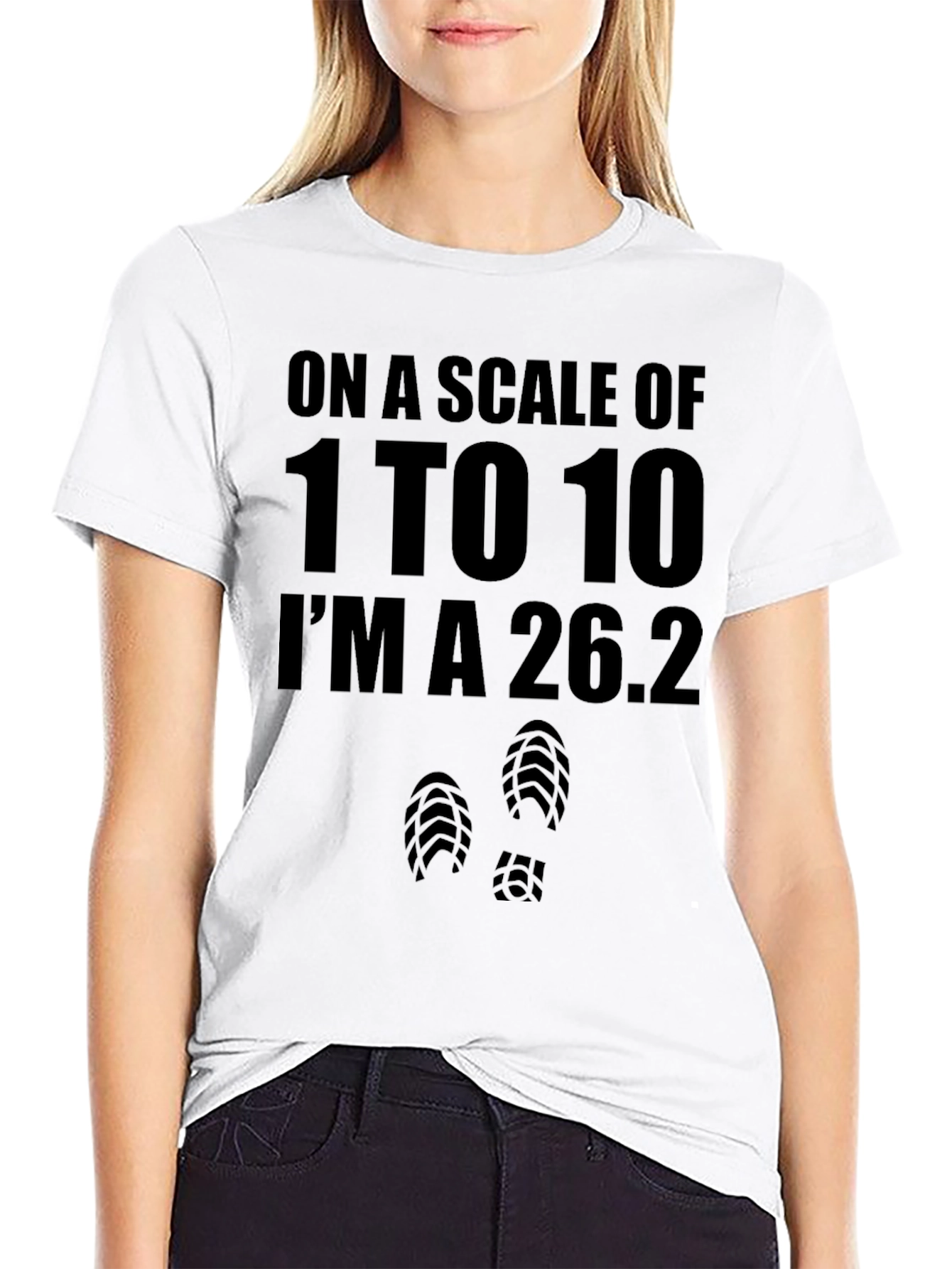 Marathon Runners 26.2 Scale T-Shirt