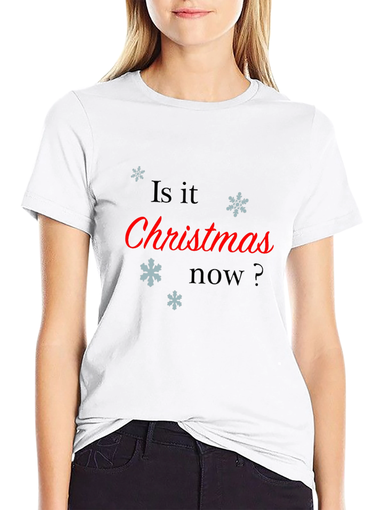 Christmas Now T-Shirt - Festive Holiday Apparel