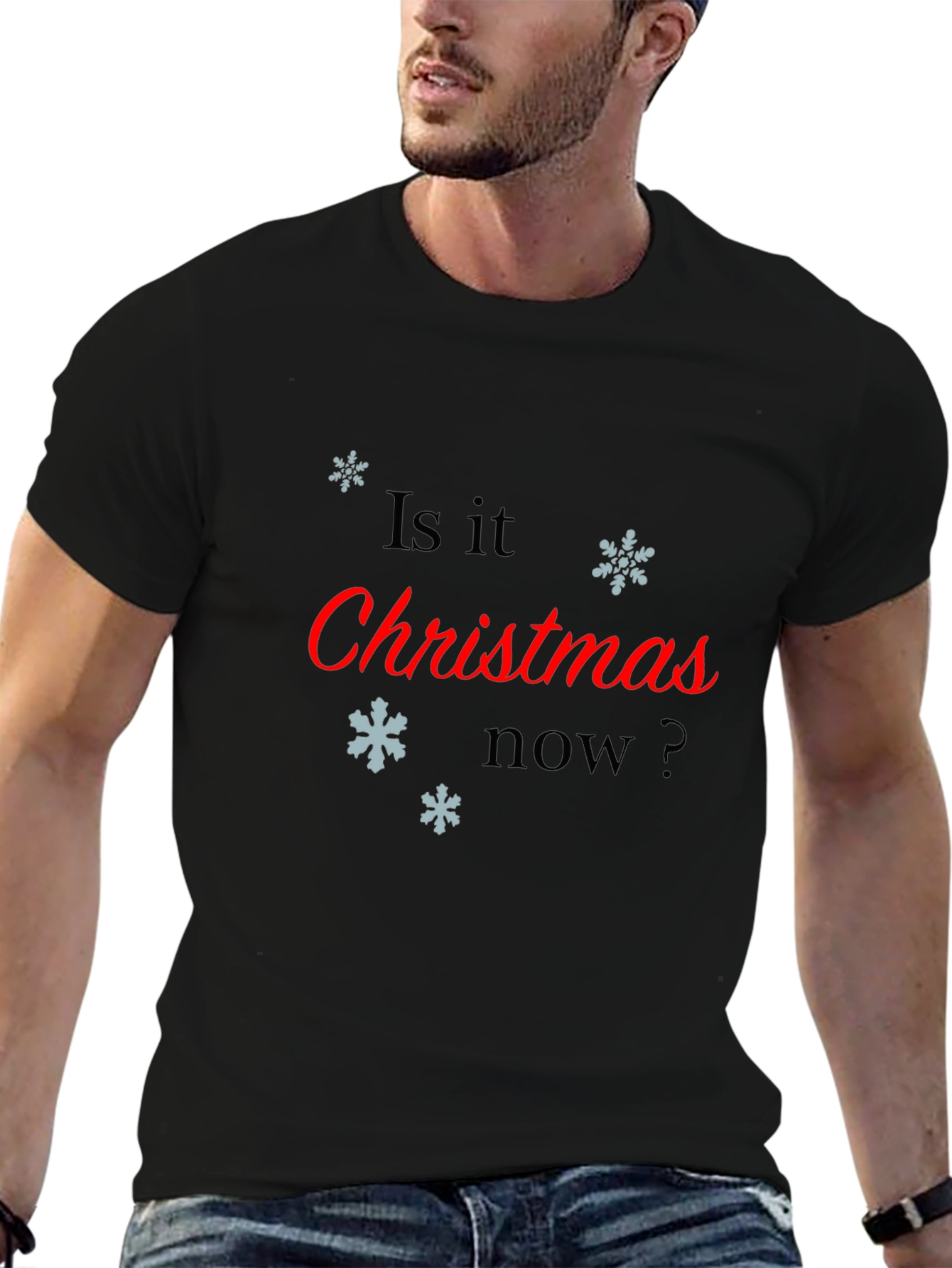Christmas Now T-Shirt - Festive Holiday Apparel