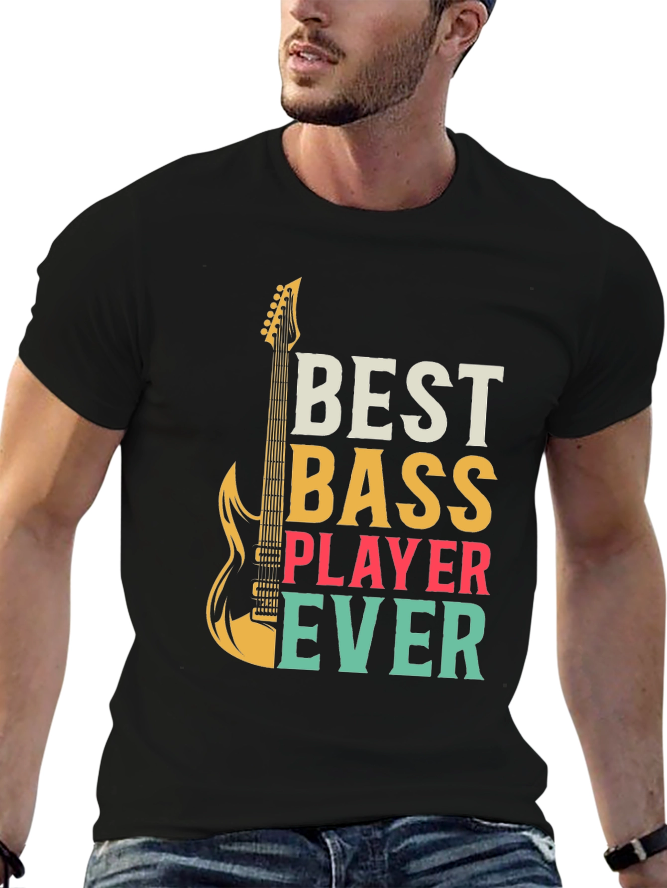 Best Bass Player Ever Graphic T-Shirt