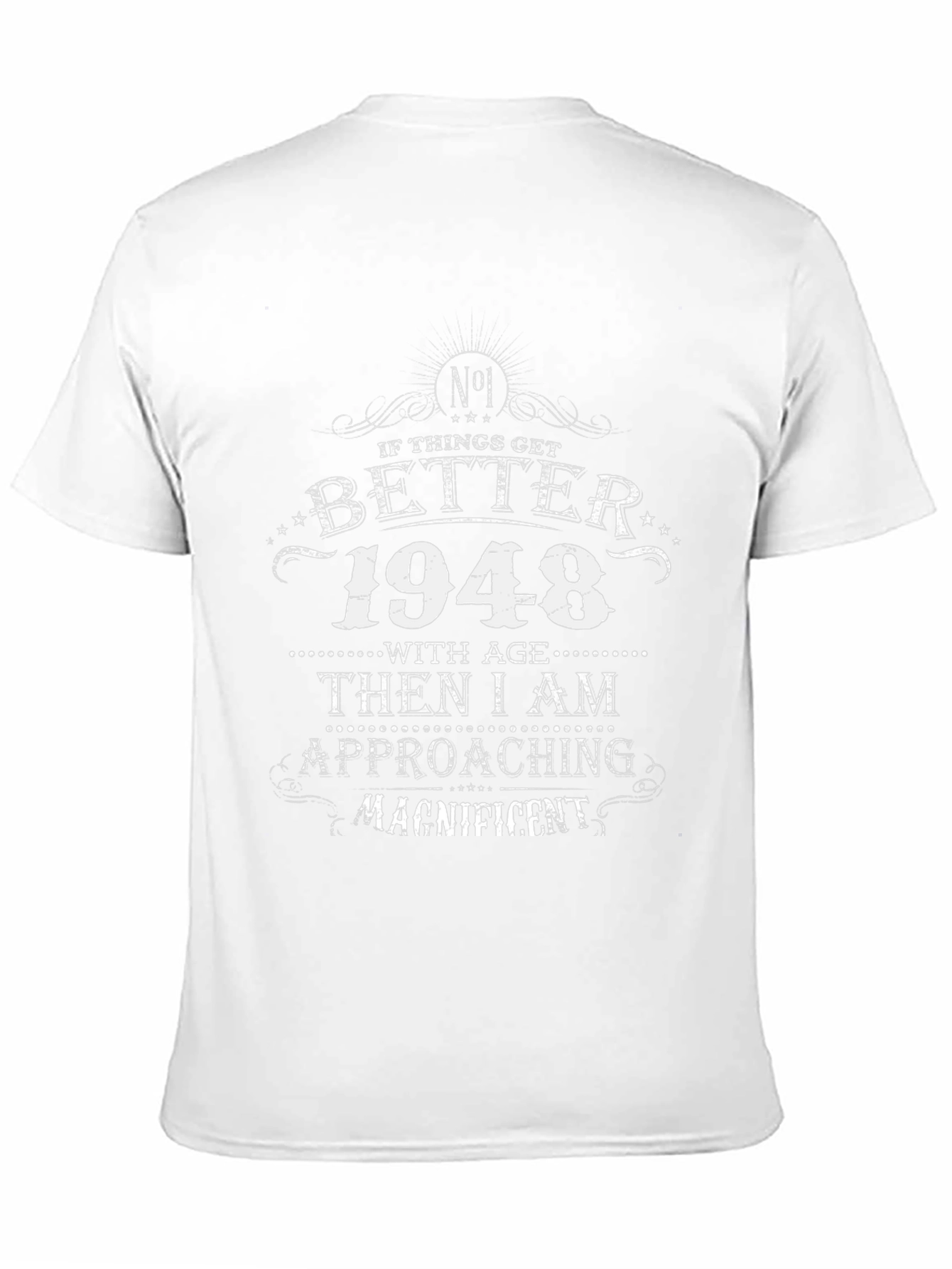 Better with Age 1948 Black Graphic T-Shirt