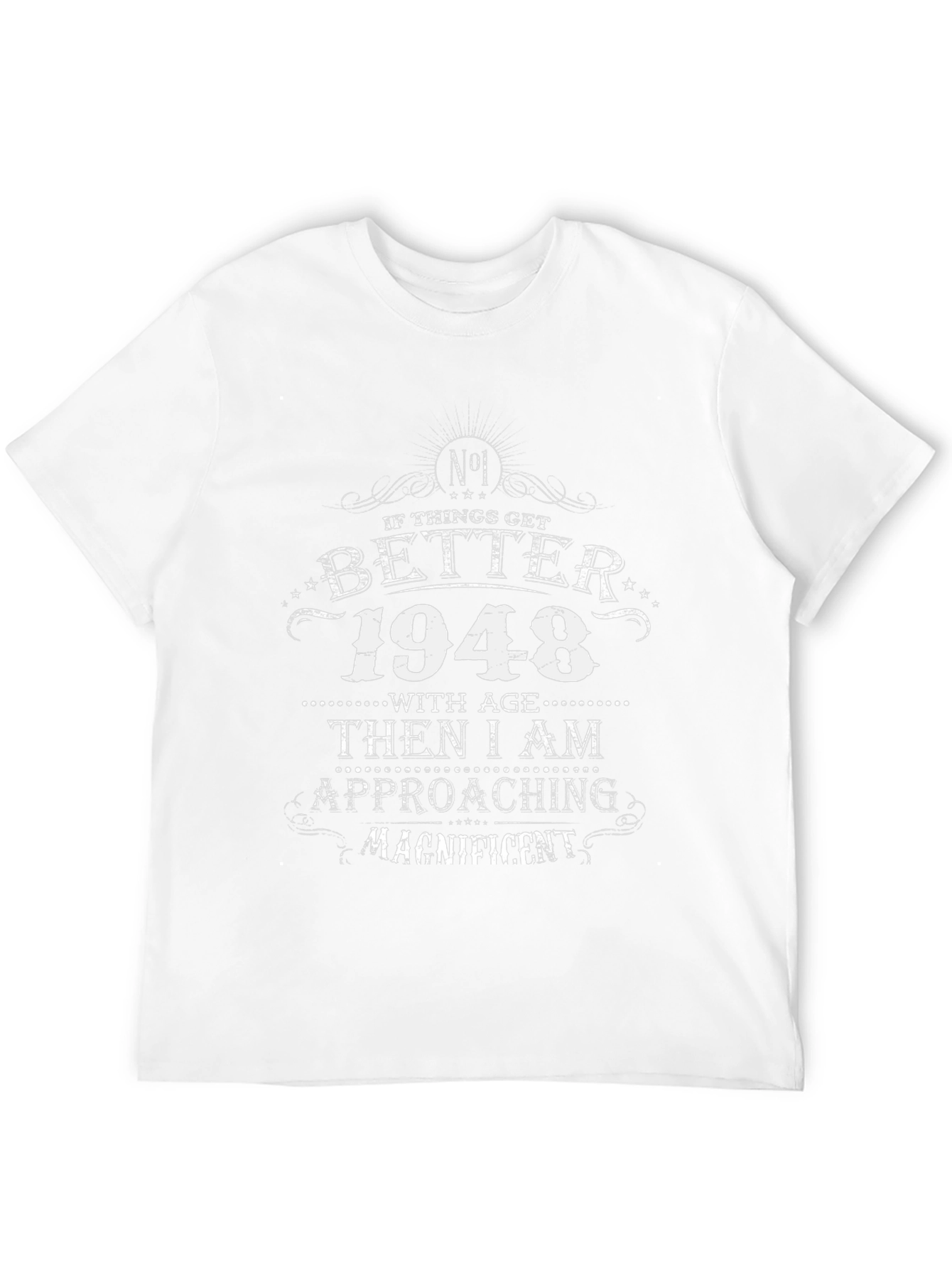 Better with Age 1948 Black Graphic T-Shirt