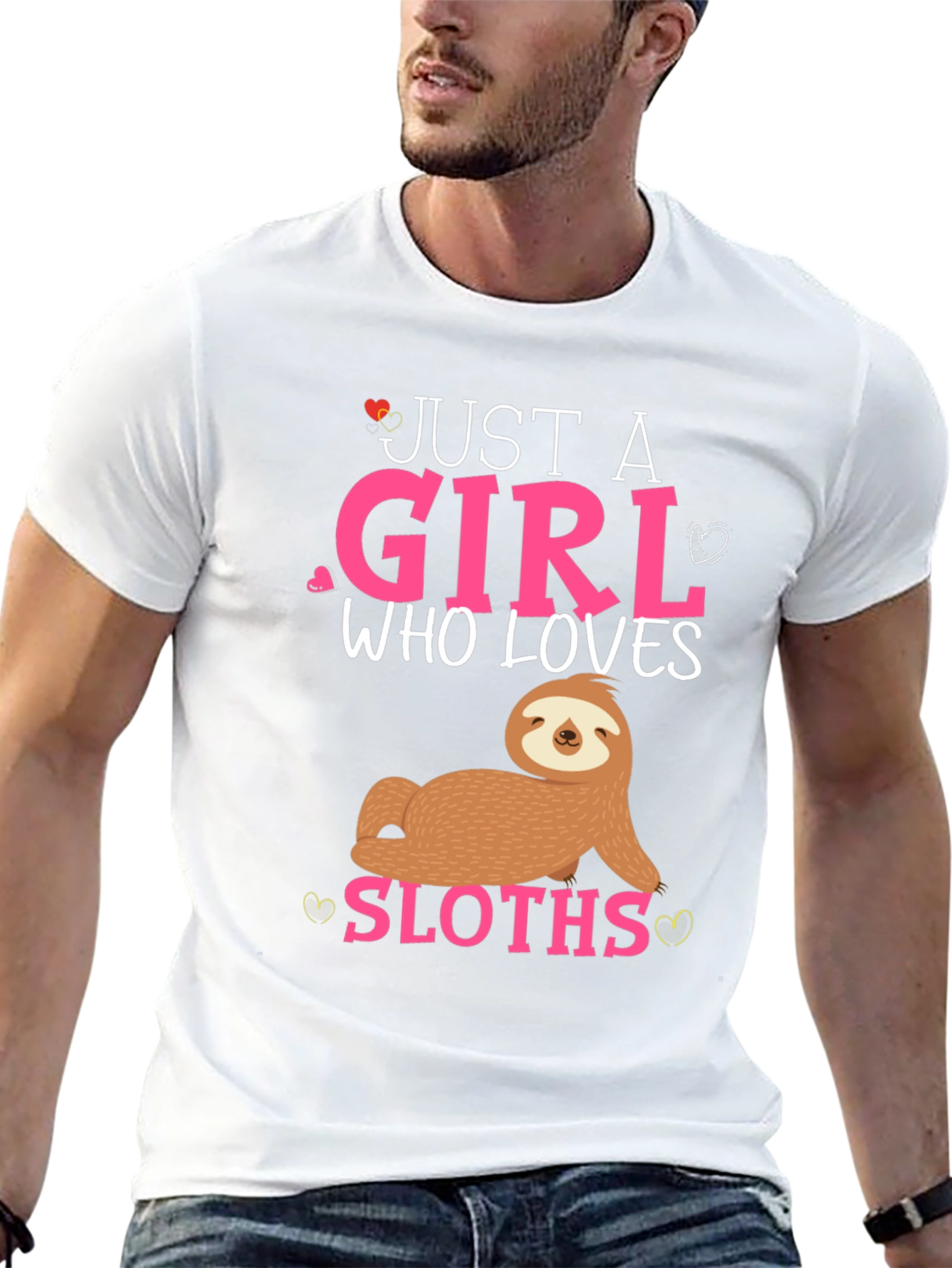 Just A Girl Who Loves Sloths T-Shirt