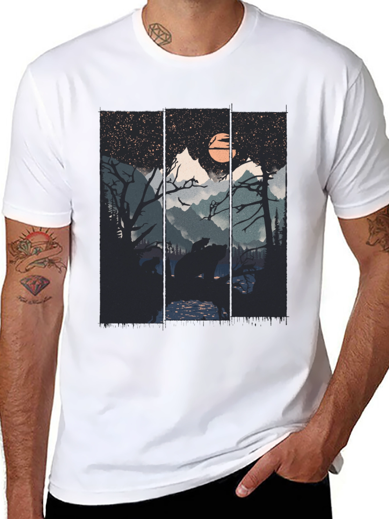 Nightscape Graphic Tee - Adventure Ready Style