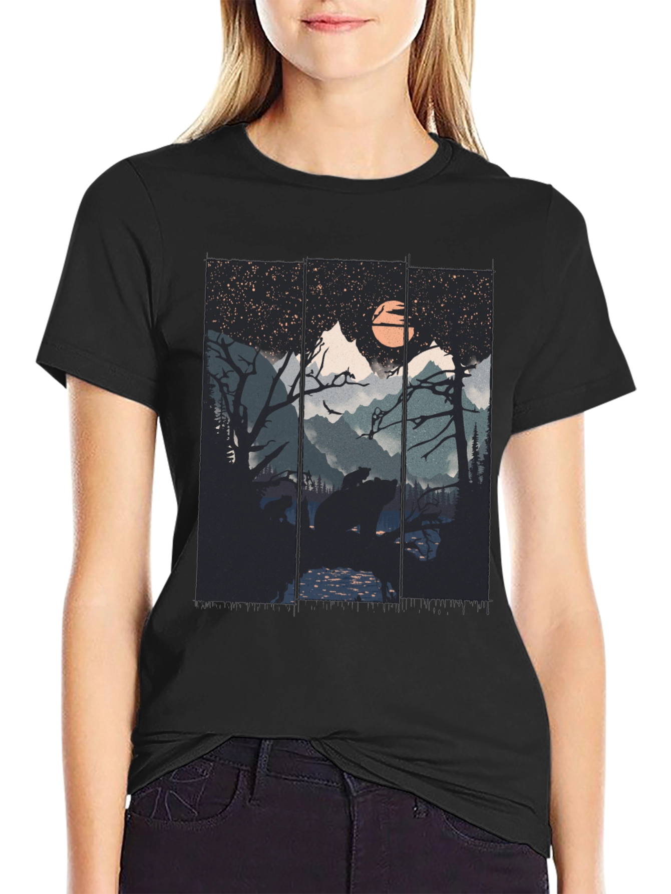 Nightscape Graphic Tee - Adventure Ready Style
