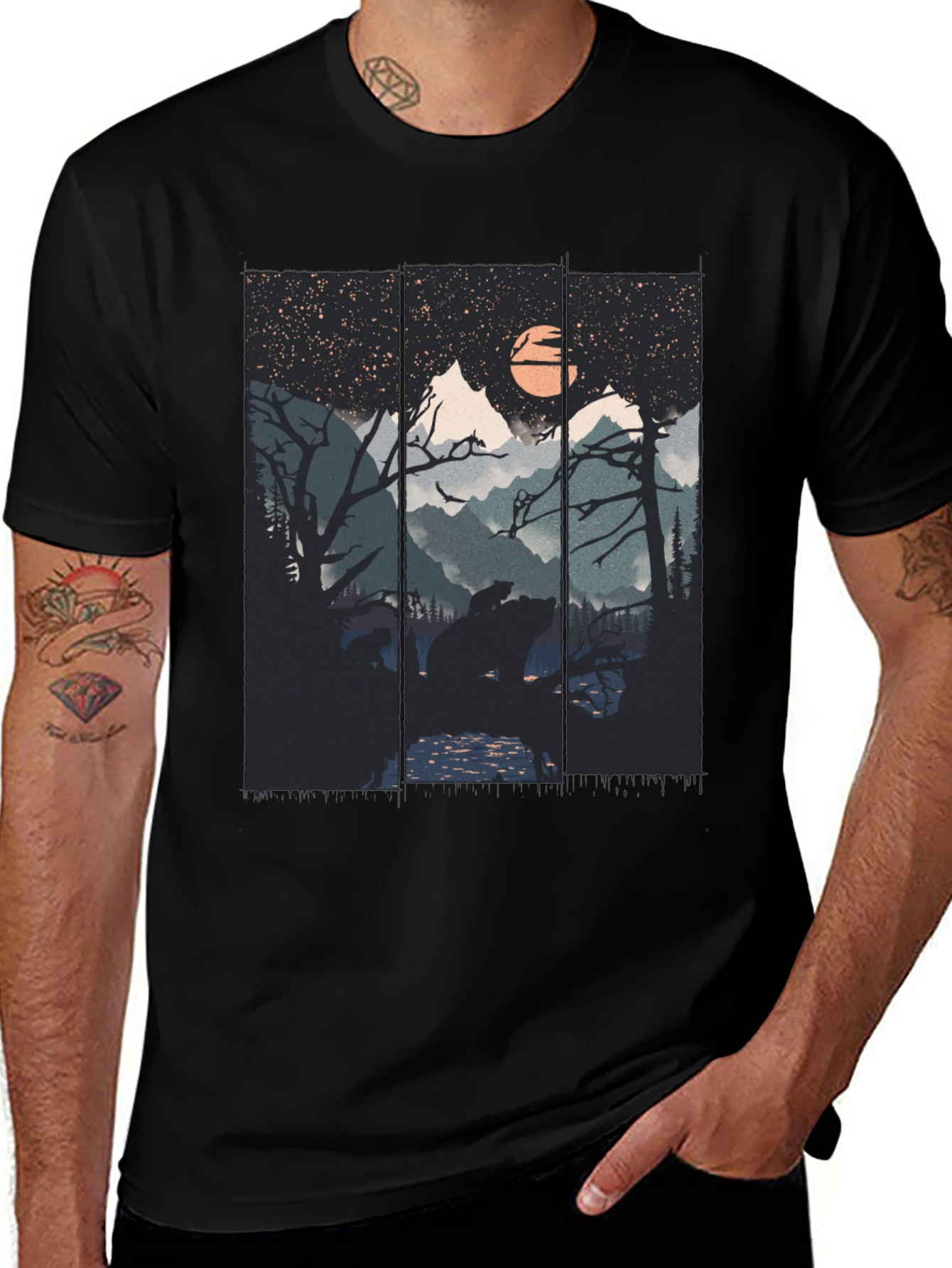 Nightscape Graphic Tee - Adventure Ready Style
