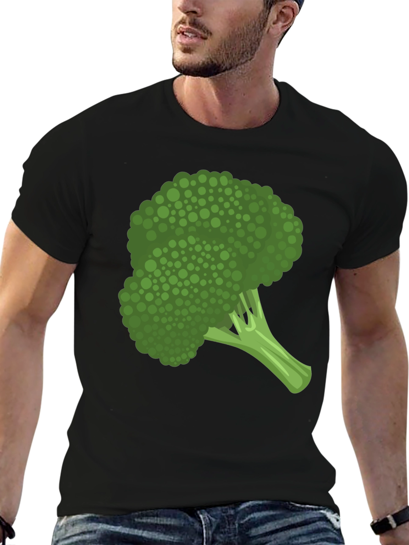 Broccoli Graphic Tee - Fresh Veggie Style