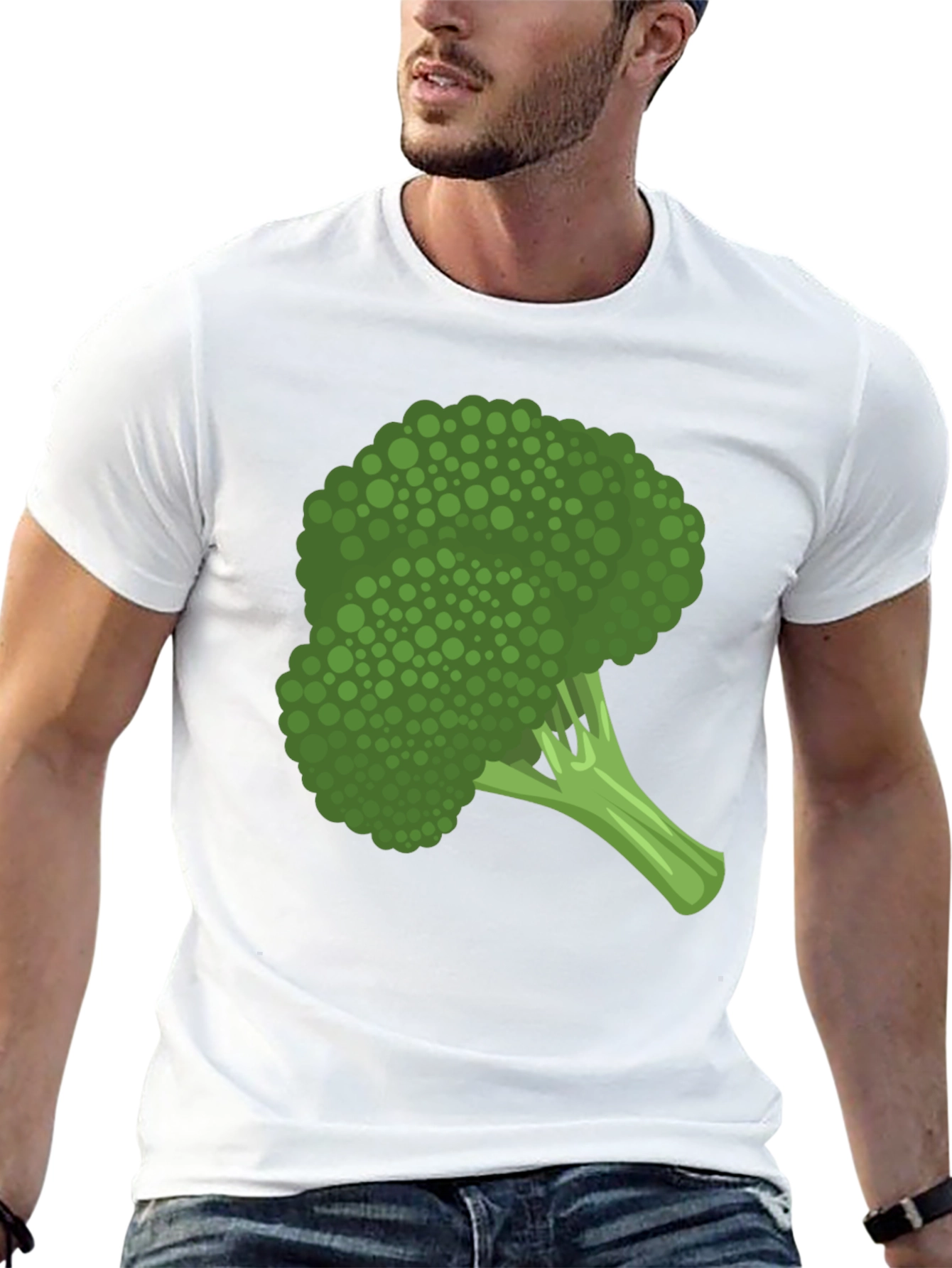 Broccoli Graphic Tee - Fresh Veggie Style