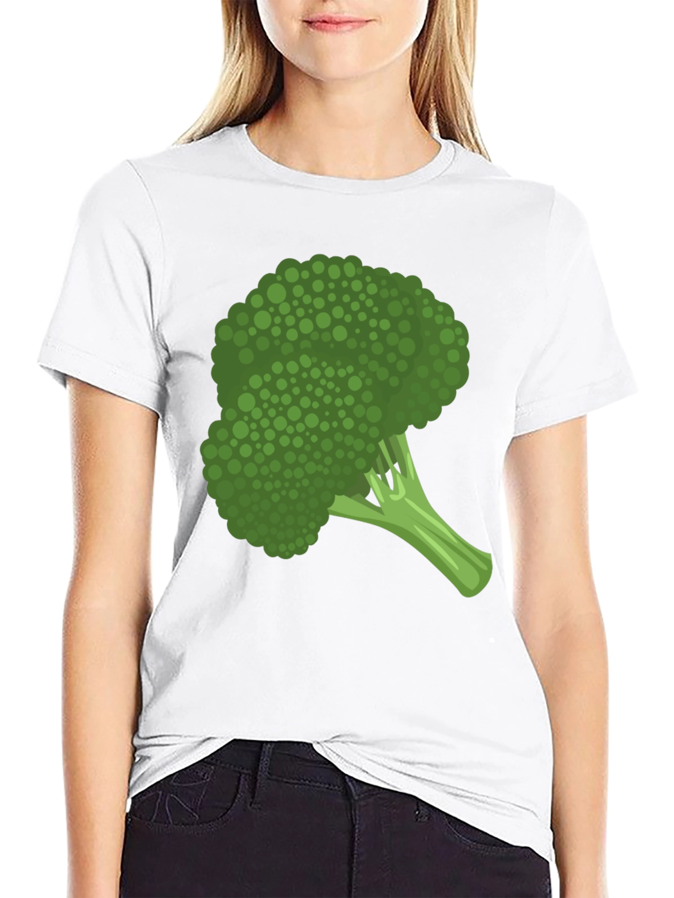 Broccoli Graphic Tee - Fresh Veggie Style