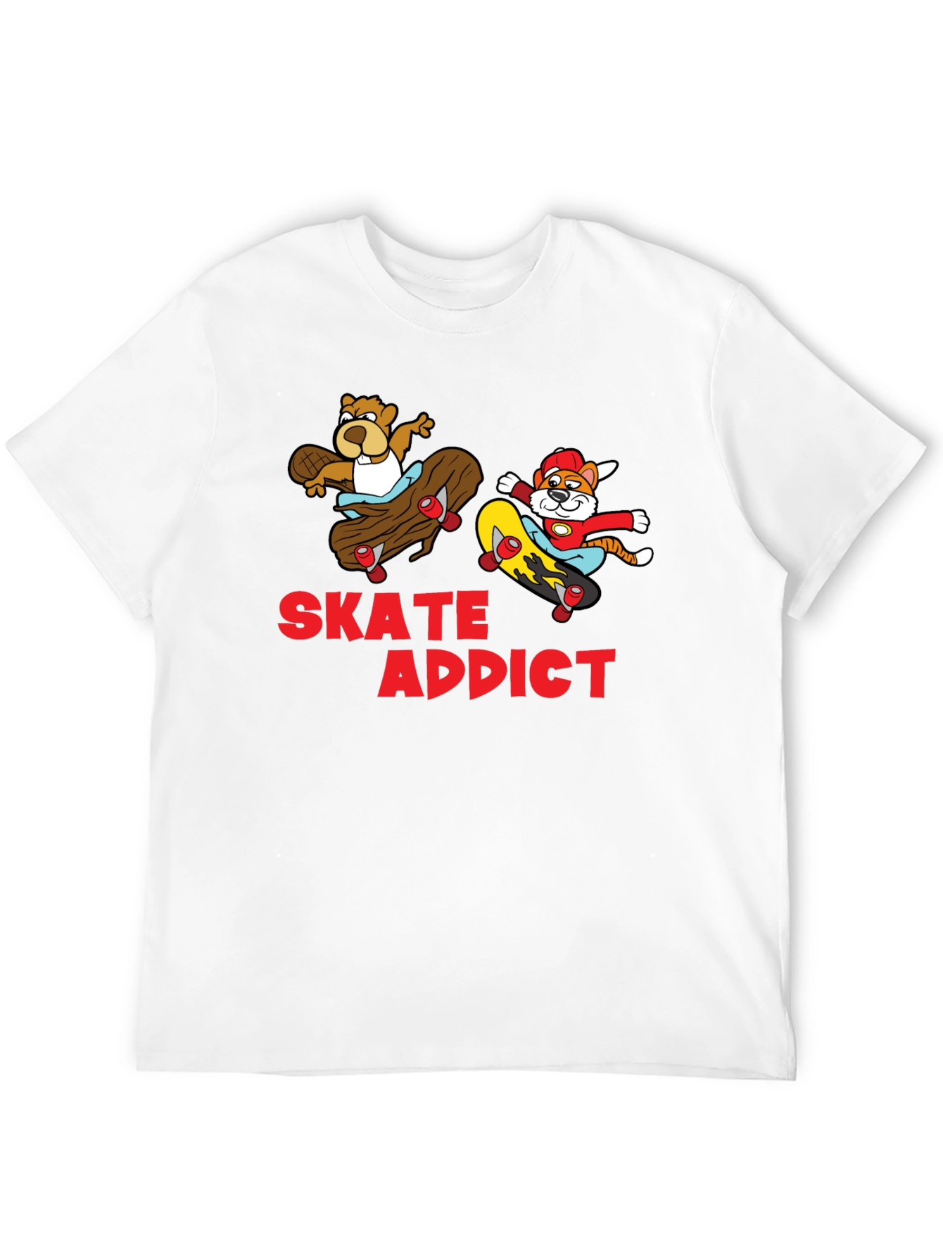 Skate Addict Graphic T-Shirt