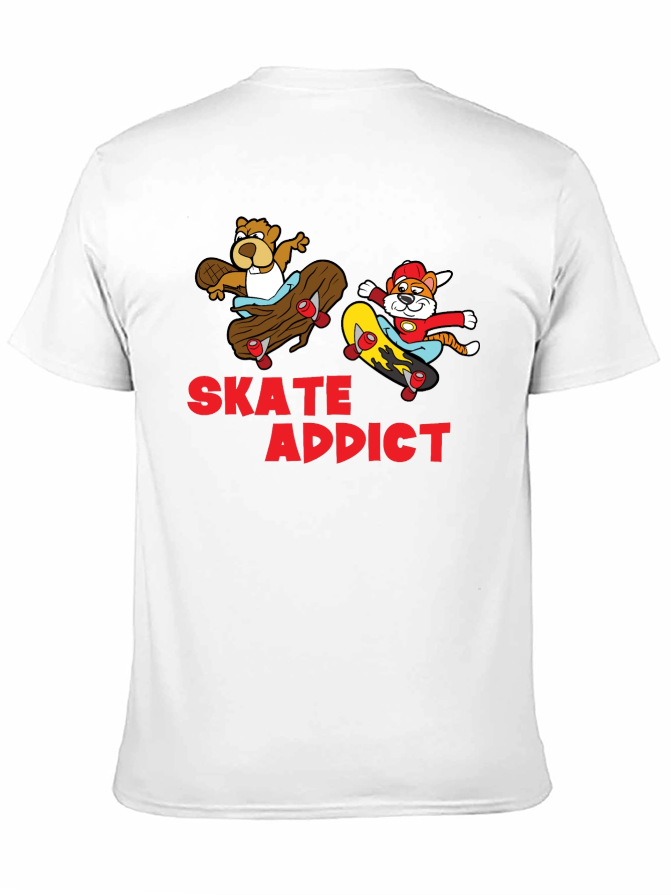 Skate Addict Graphic T-Shirt