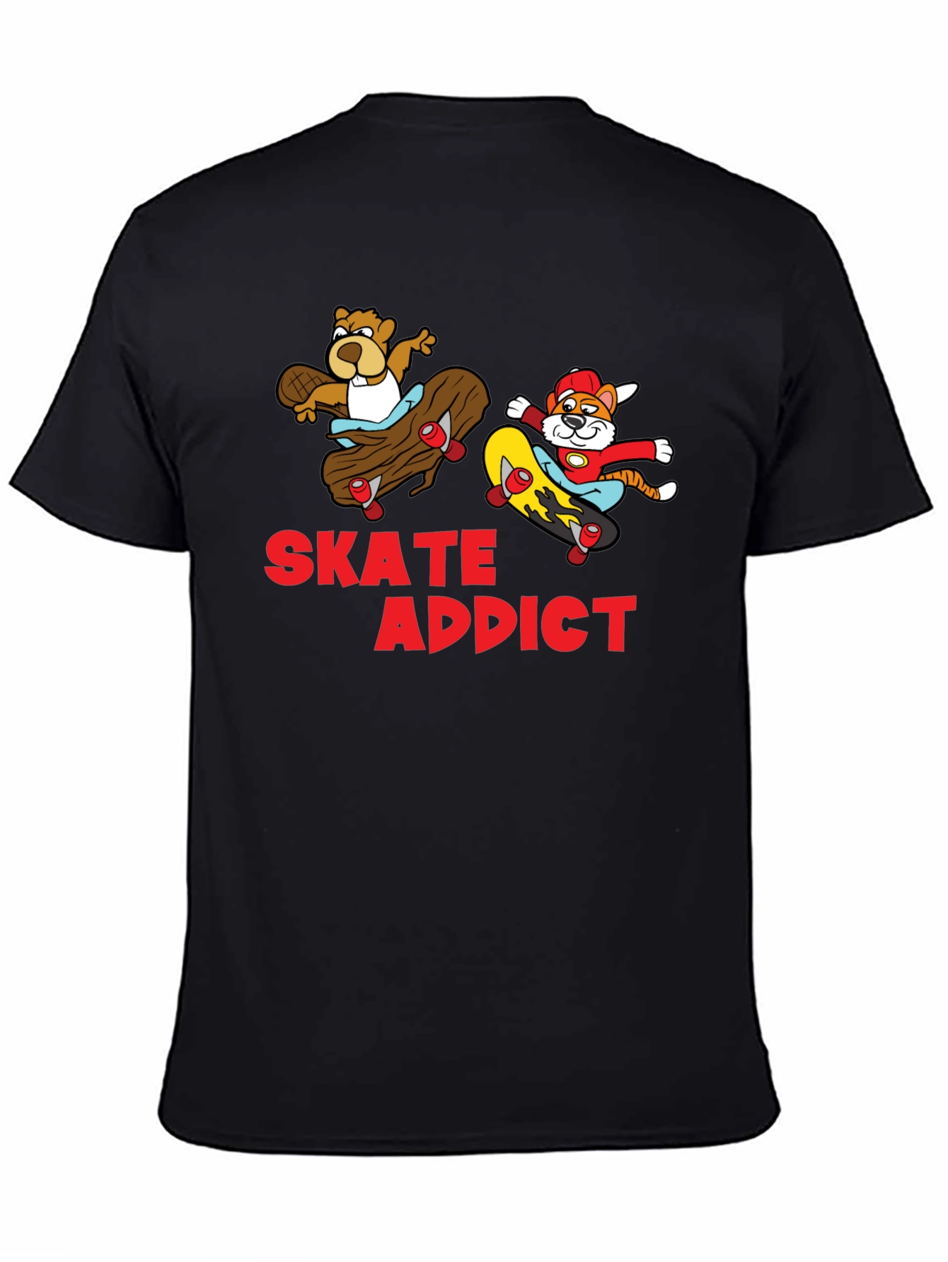 Skate Addict Graphic T-Shirt