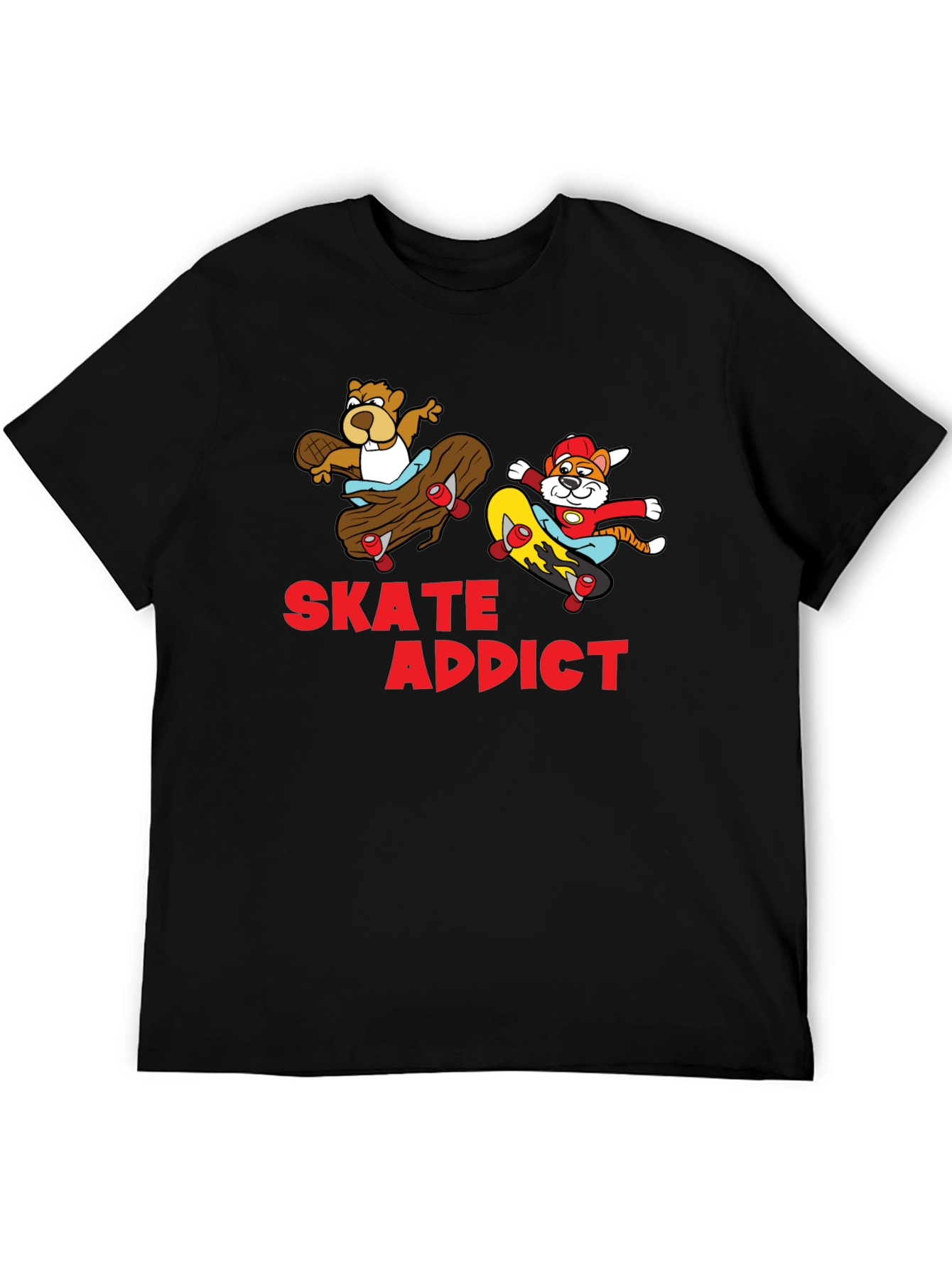 Skate Addict Graphic T-Shirt