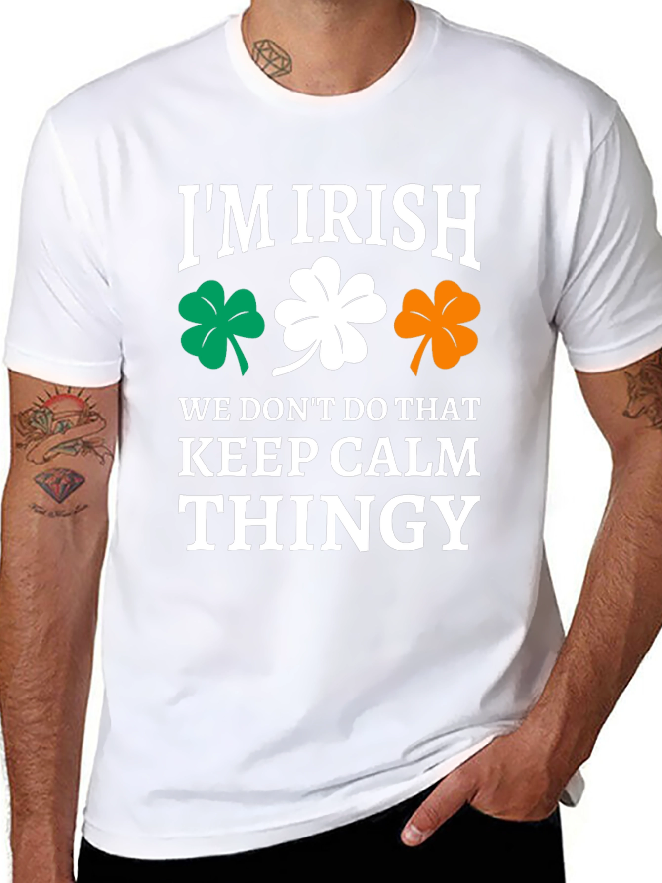 Im Irish Keep Calm Thingy Graphic T-Shirt