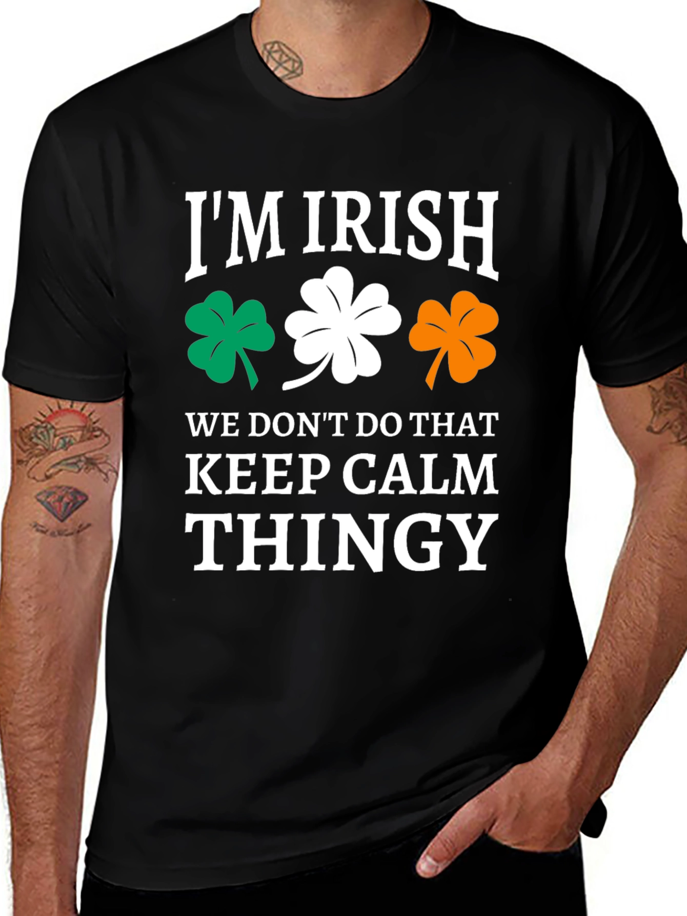 Im Irish Keep Calm Thingy Graphic T-Shirt