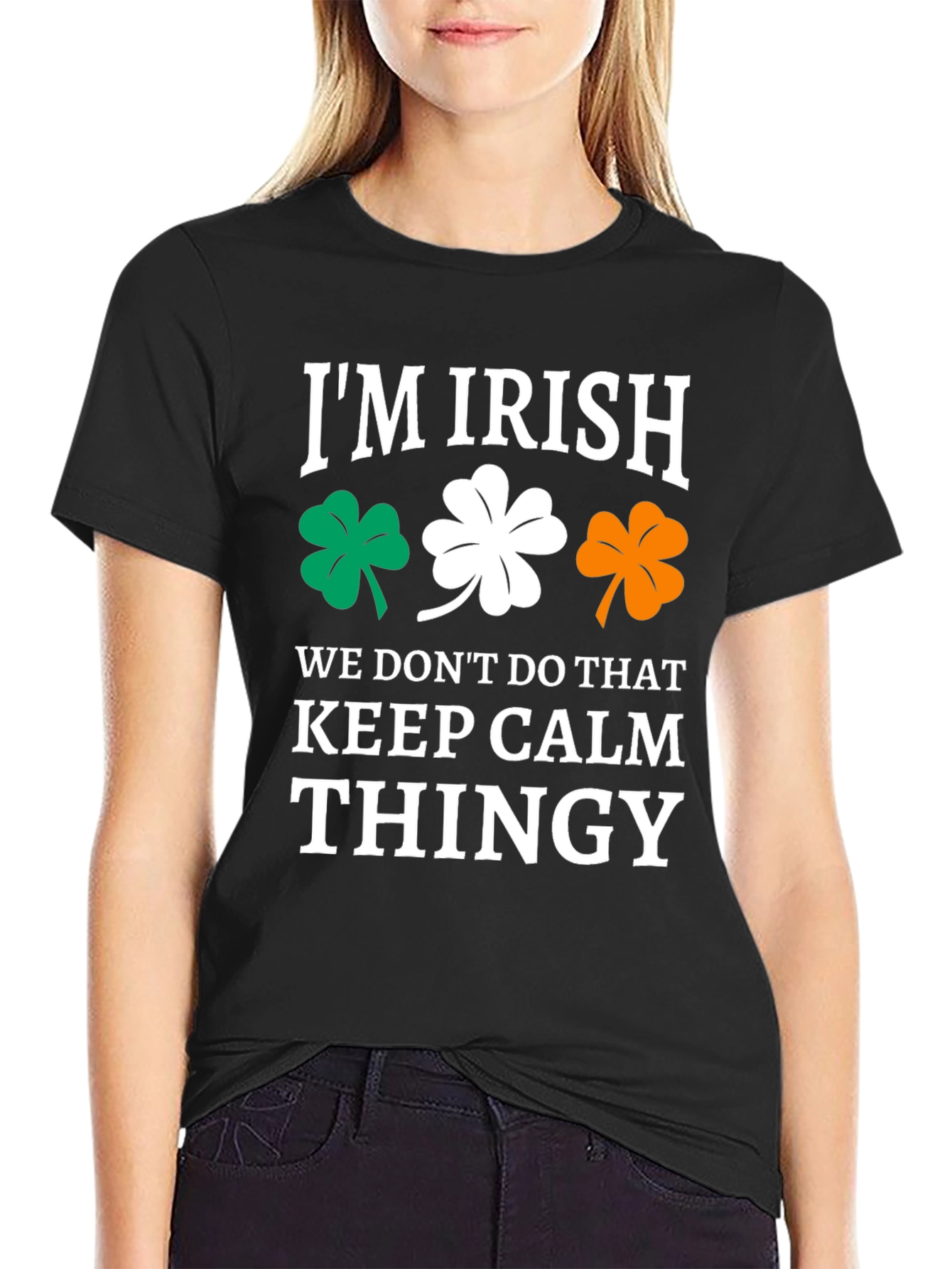 Im Irish Keep Calm Thingy Graphic T-Shirt