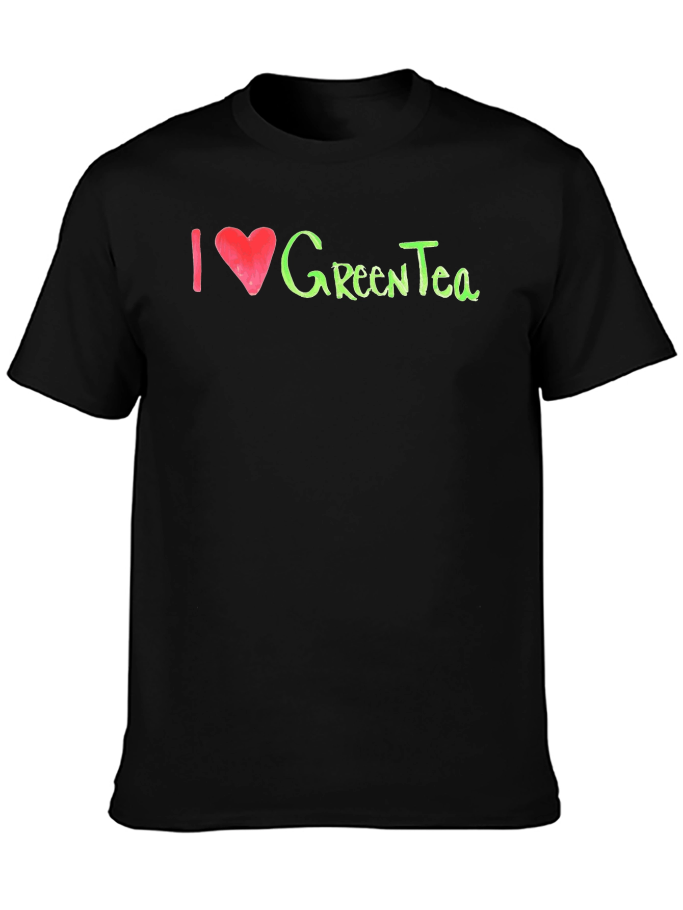 I Love Green Tea T-Shirt - Soft Cotton Blend
