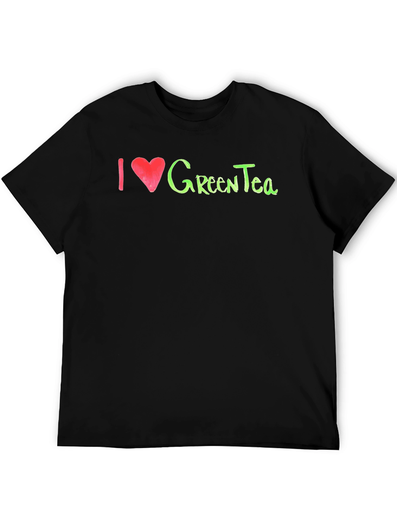 I Love Green Tea T-Shirt - Soft Cotton Blend