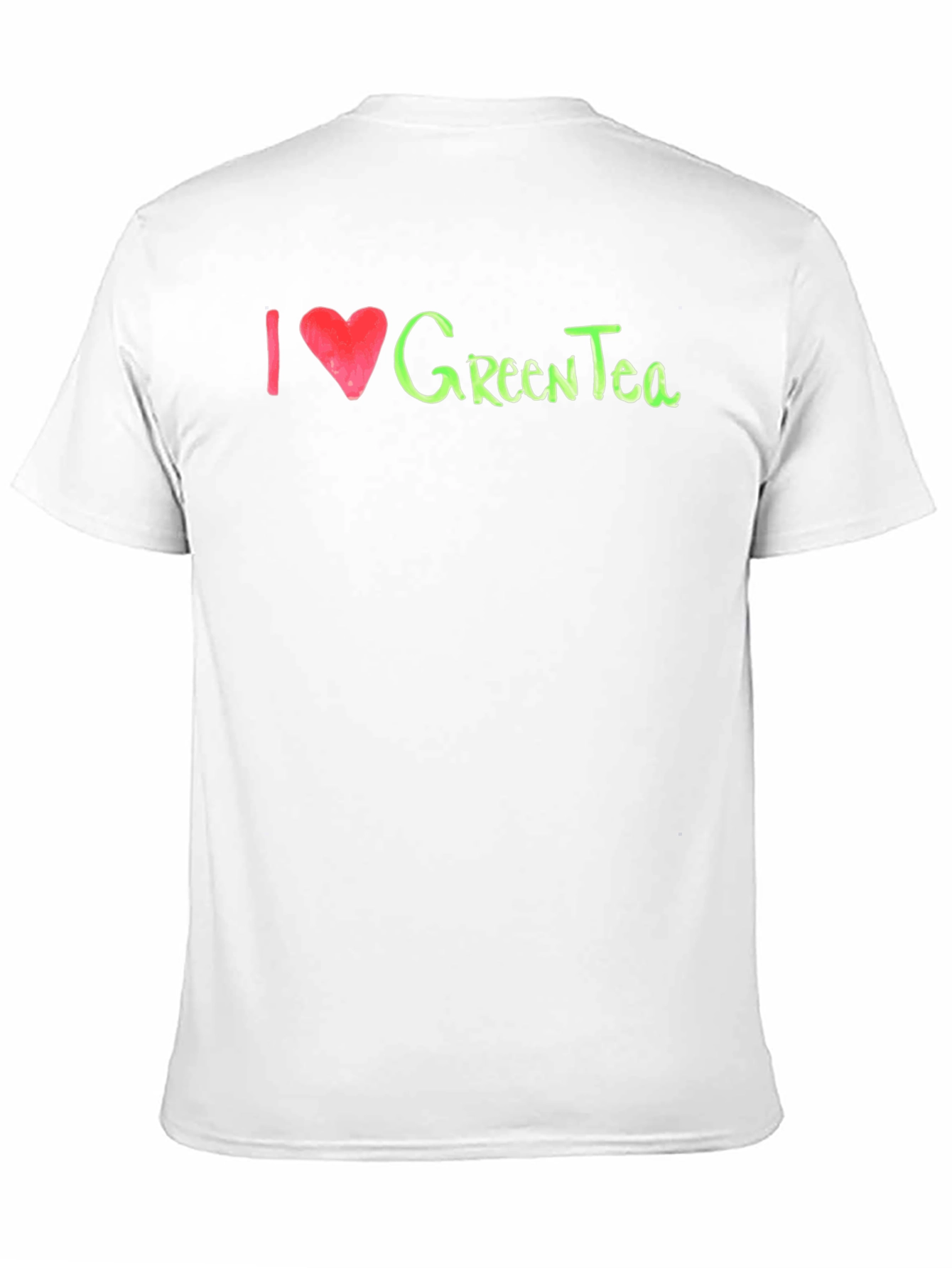 I Love Green Tea T-Shirt - Soft Cotton Blend