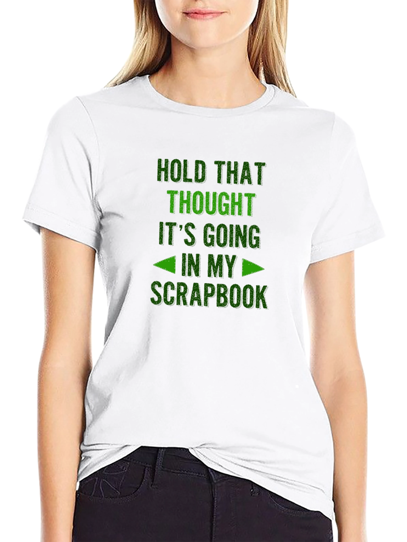 Hold That Thought Scrapbook T-Shirt