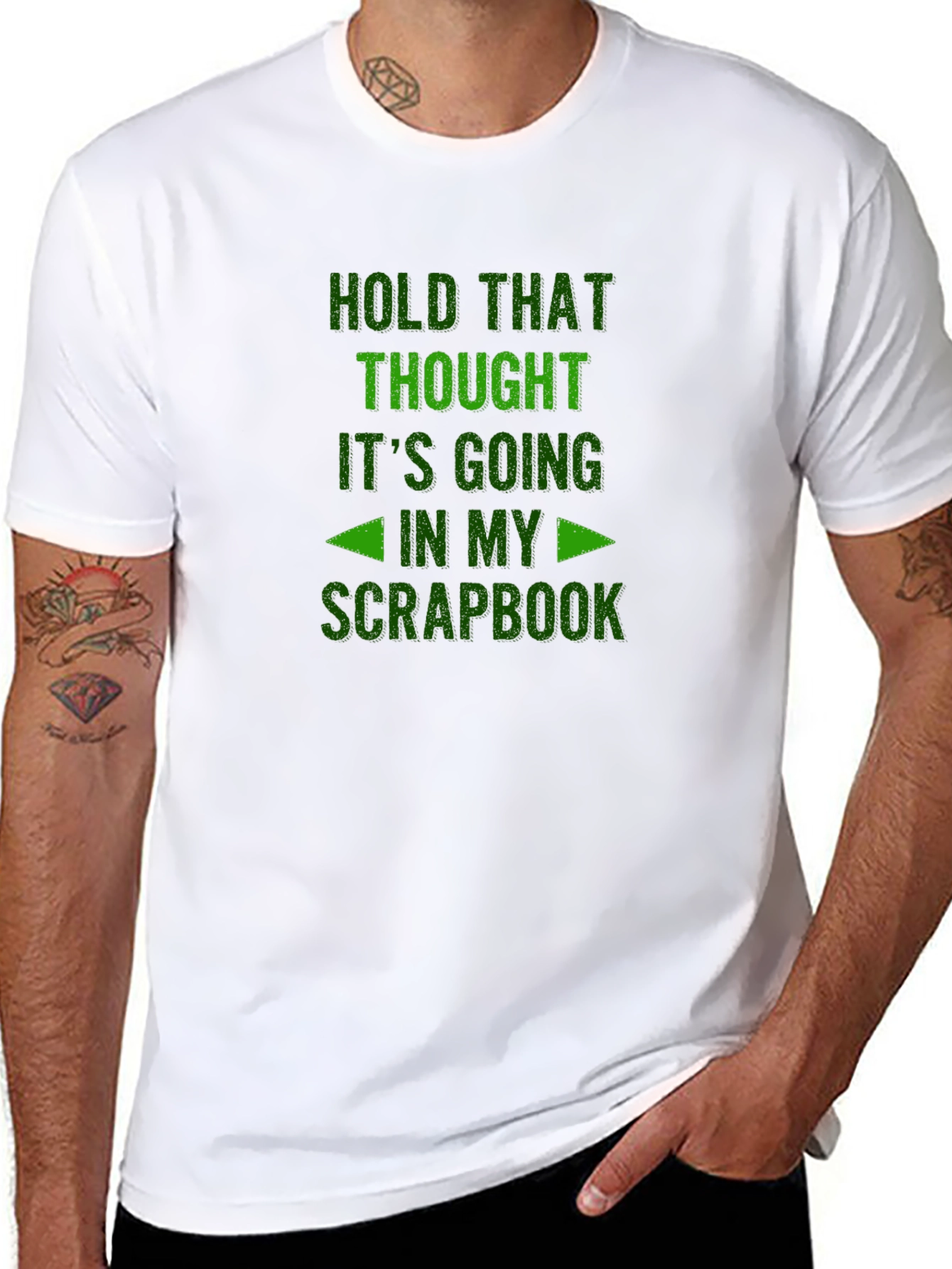 Hold That Thought Scrapbook T-Shirt