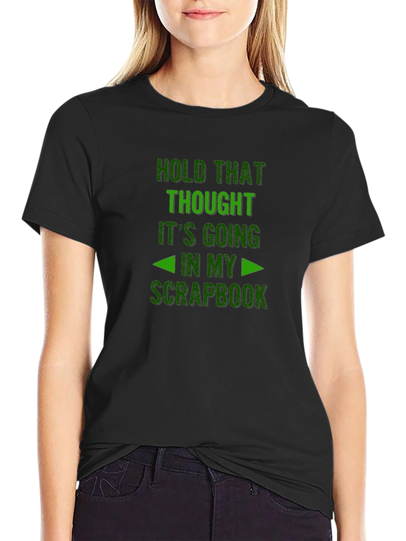 Hold That Thought Scrapbook T-Shirt