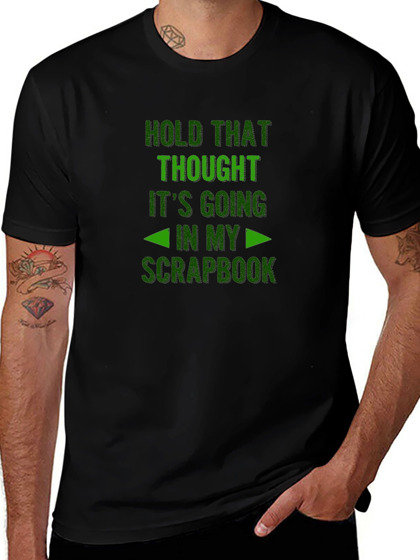 Hold That Thought Scrapbook T-Shirt