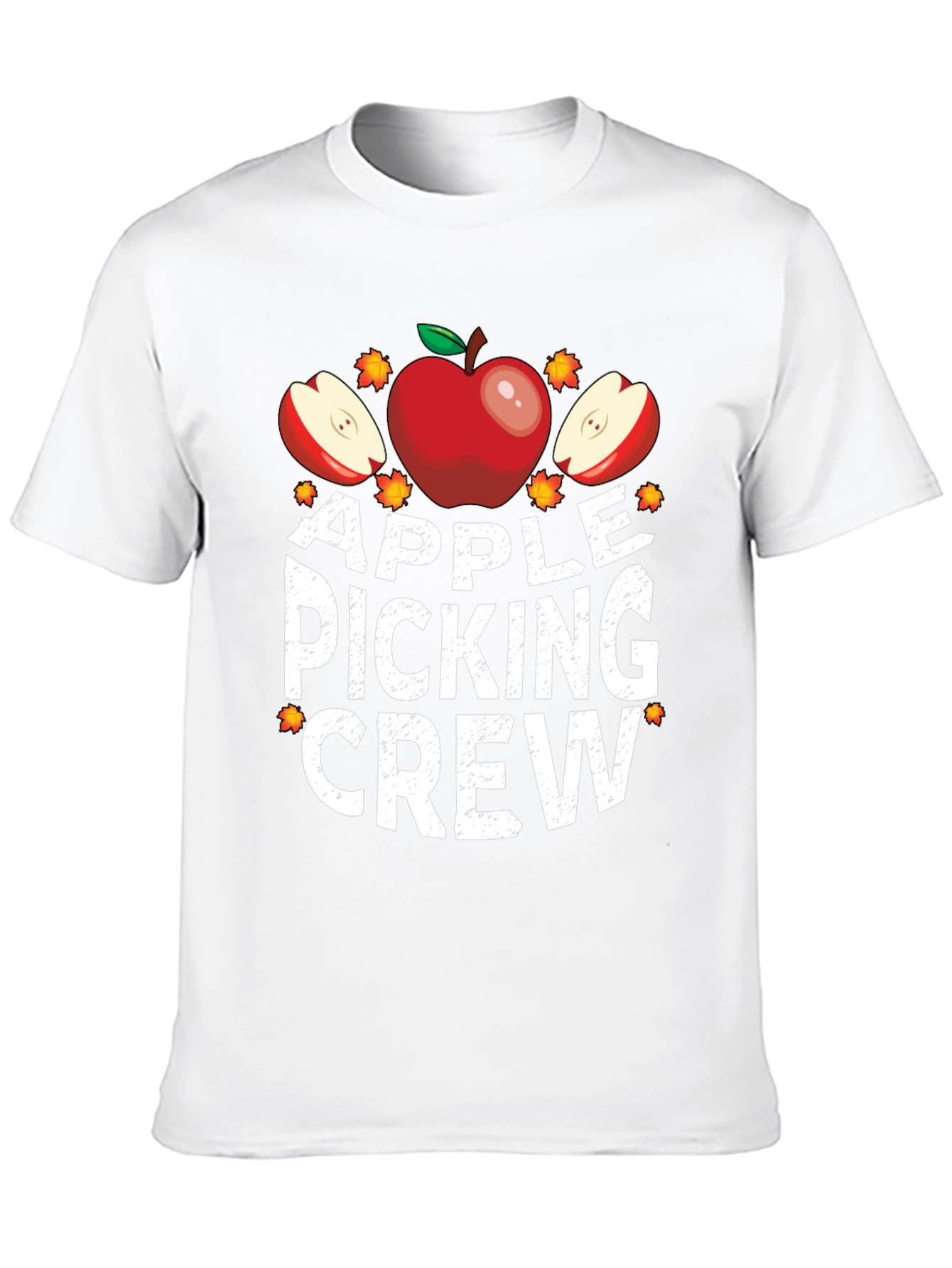Apple Picking Crew Graphic T-Shirt