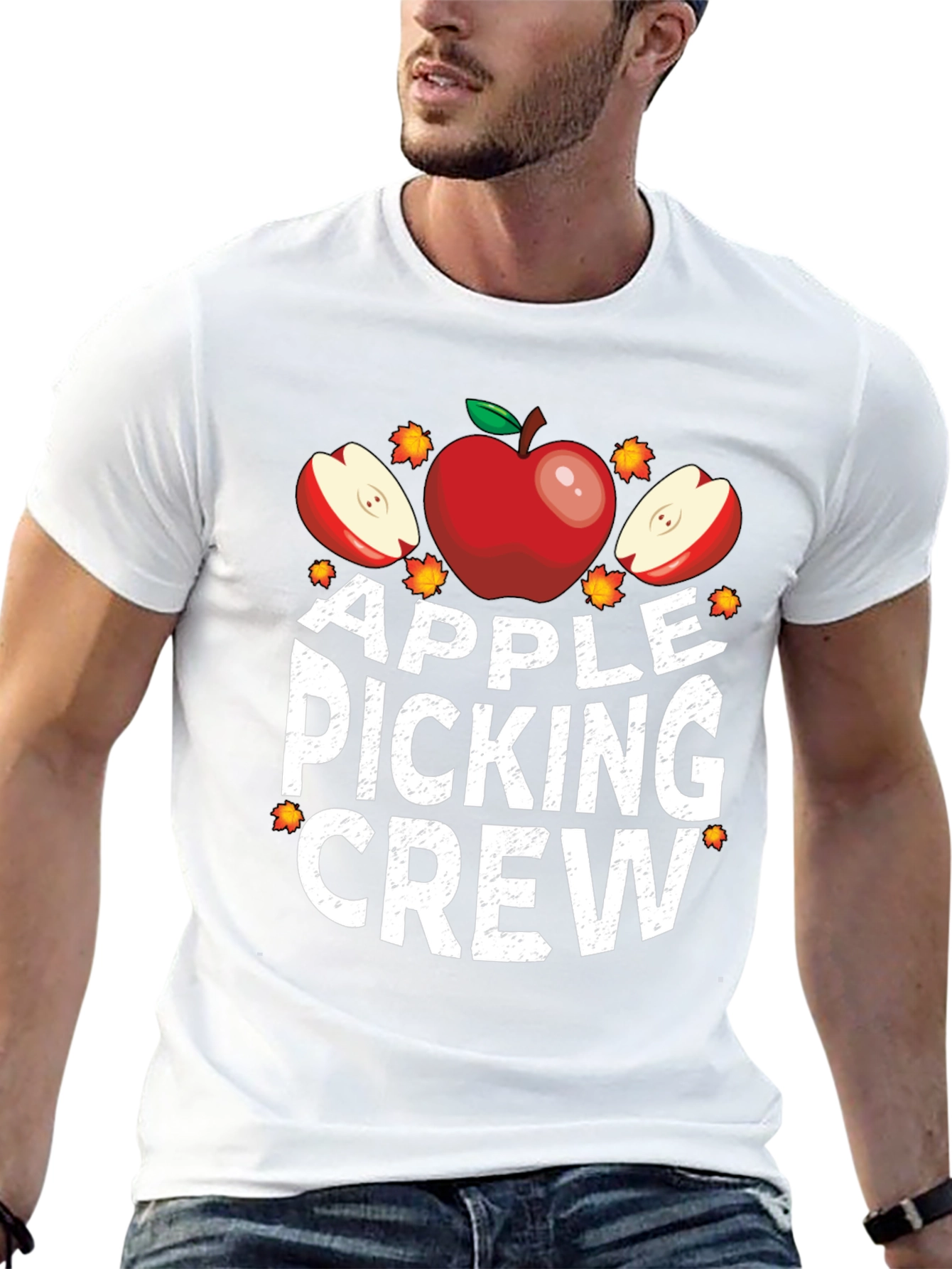 Apple Picking Crew Graphic T-Shirt