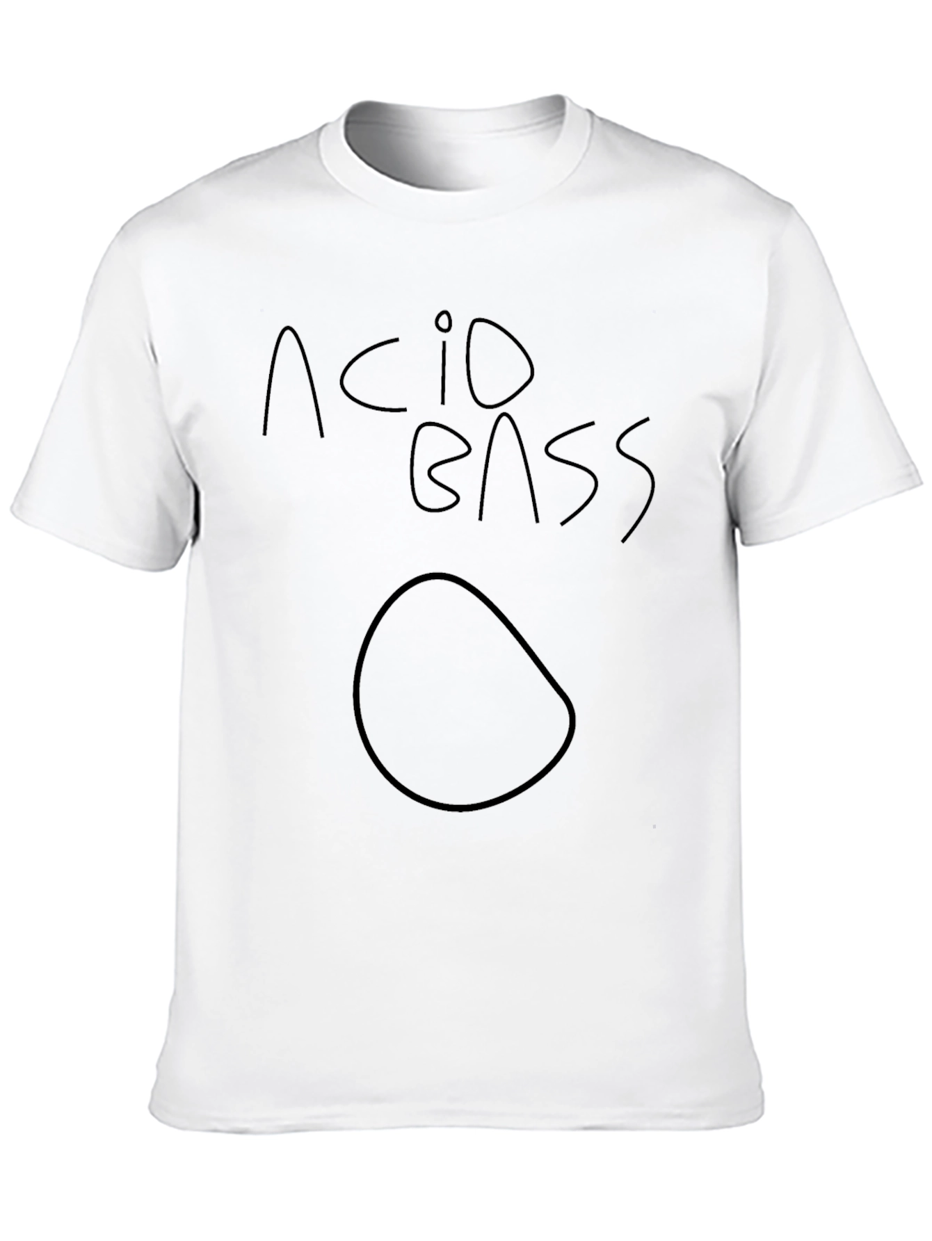 Acid Bass Black Graphic Tee