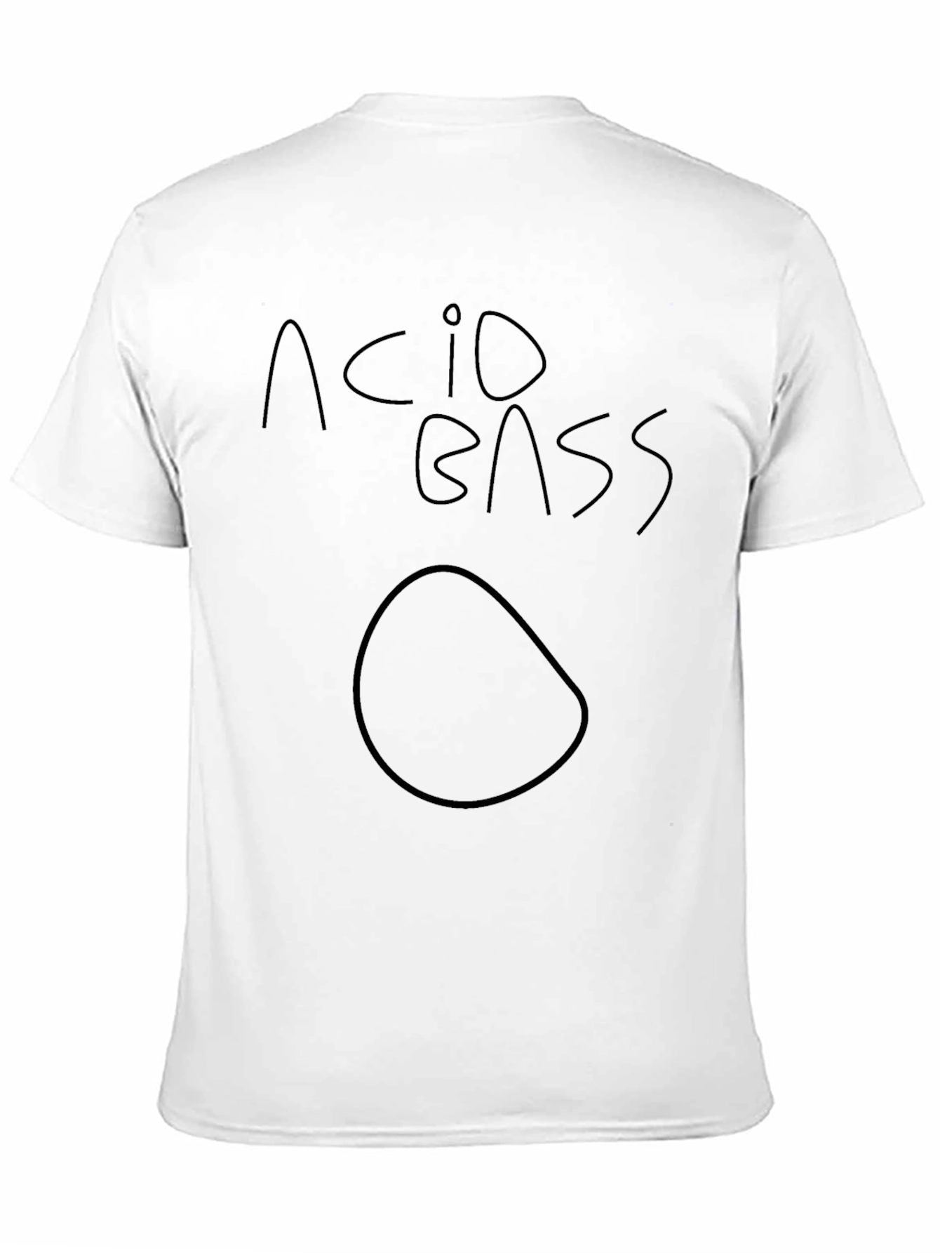 Acid Bass Black Graphic Tee